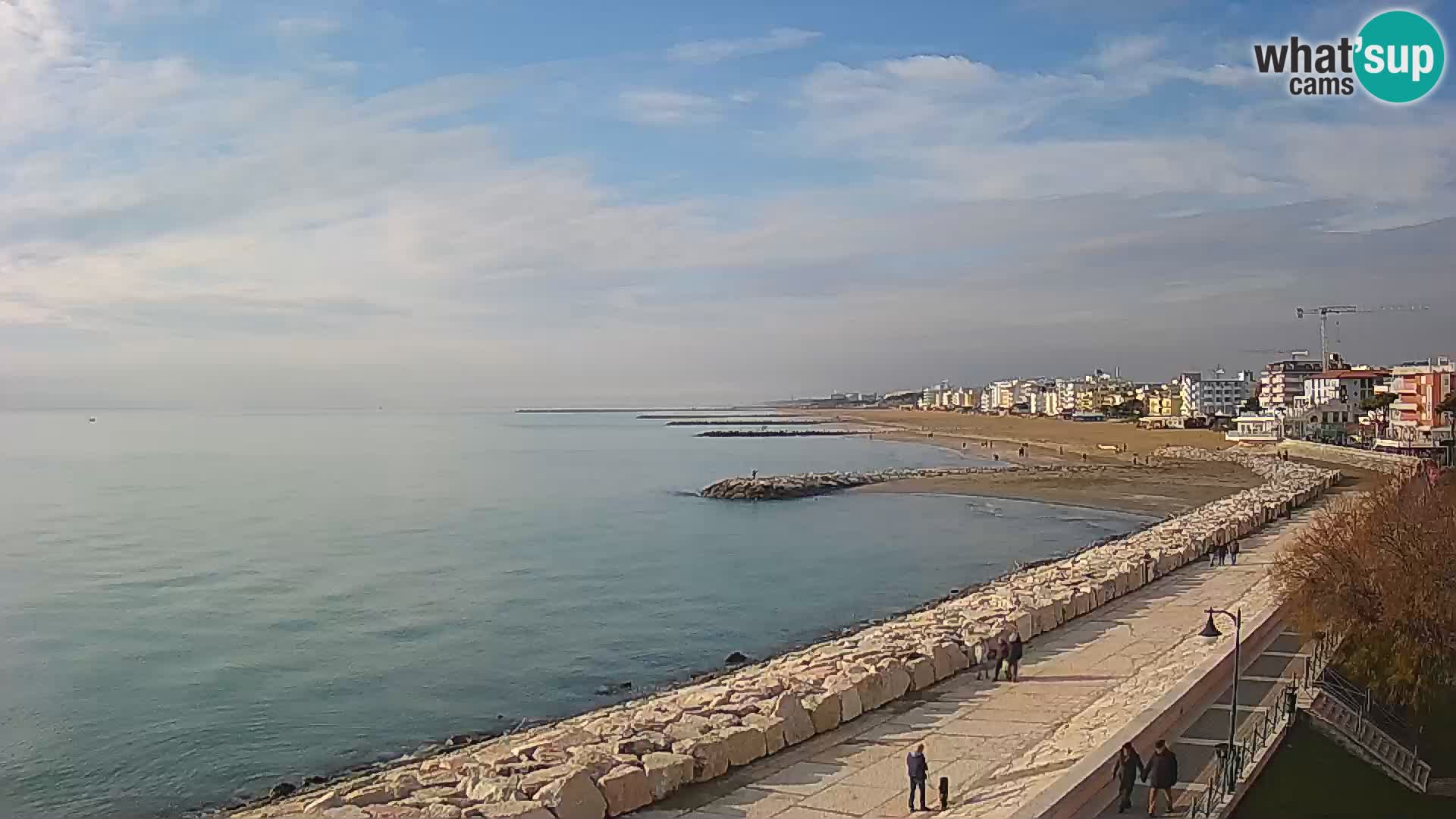 Webcam Caorle Ponente – View from Marinai di Caorle