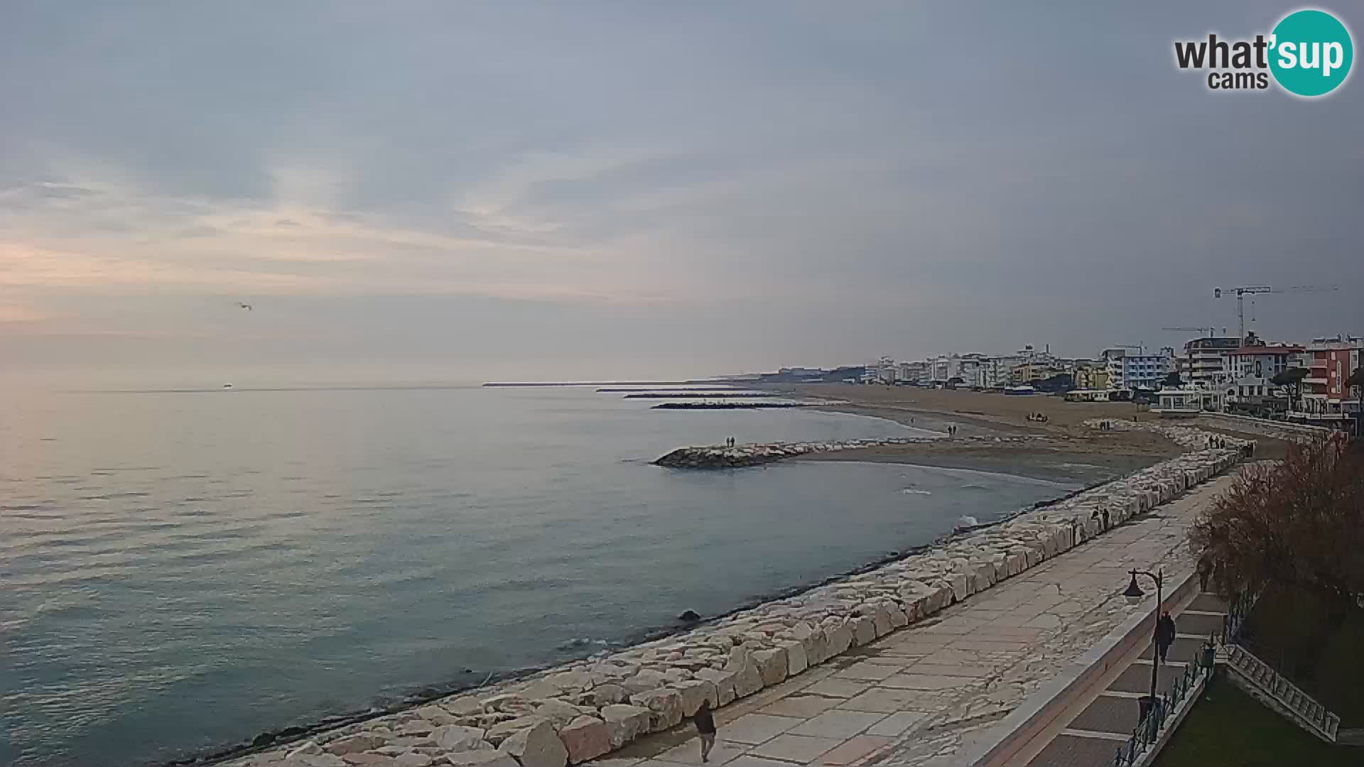 Webcam Caorle Ponente – Vista desde Marinai di Caorle