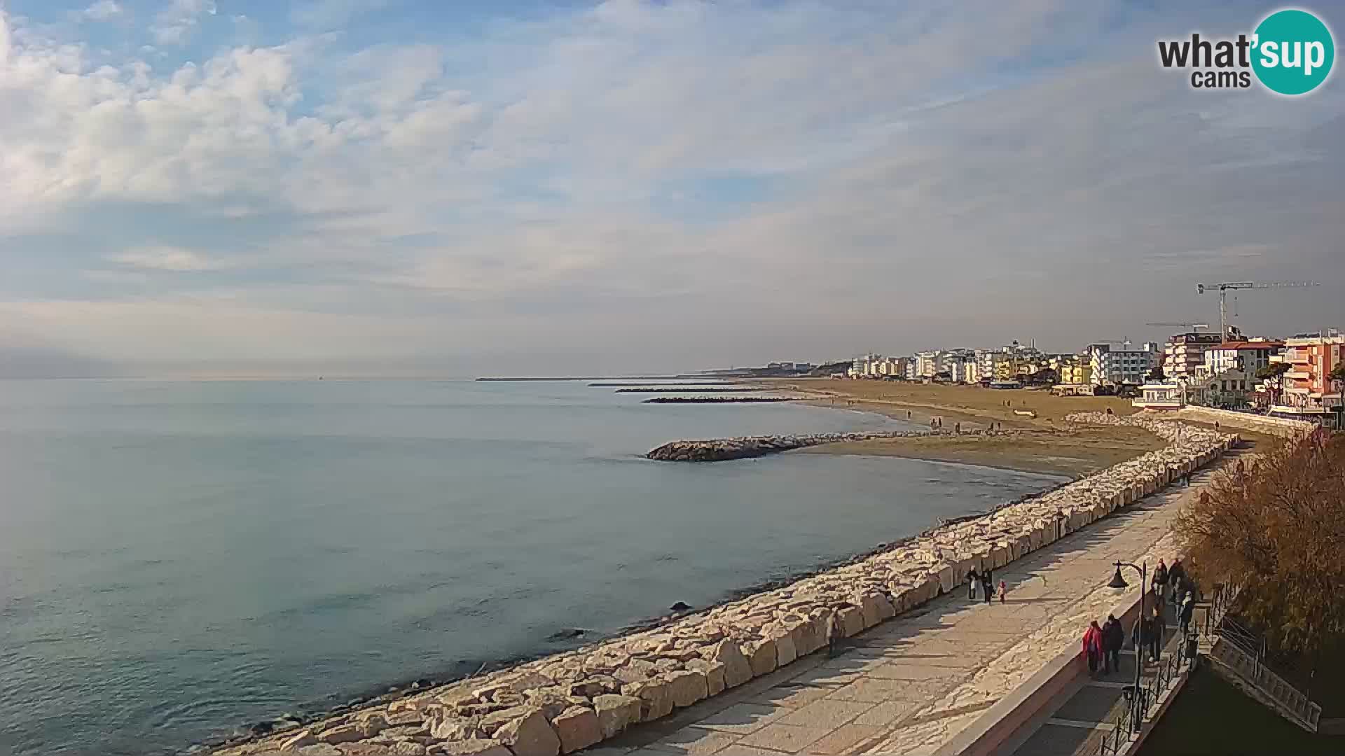 Kamera Caorle Ponente – Pogled iz “Marinai di Caorle”