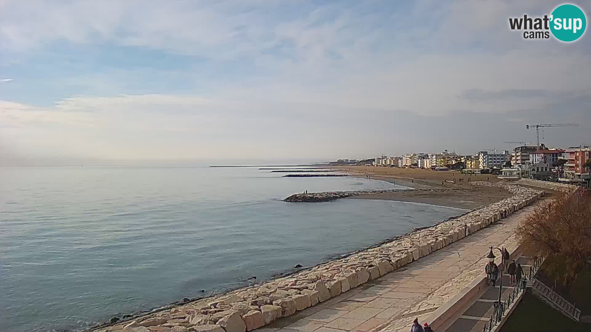 Webcam Caorle Ponente – panorama dall’ASS. Marinai di Caorle