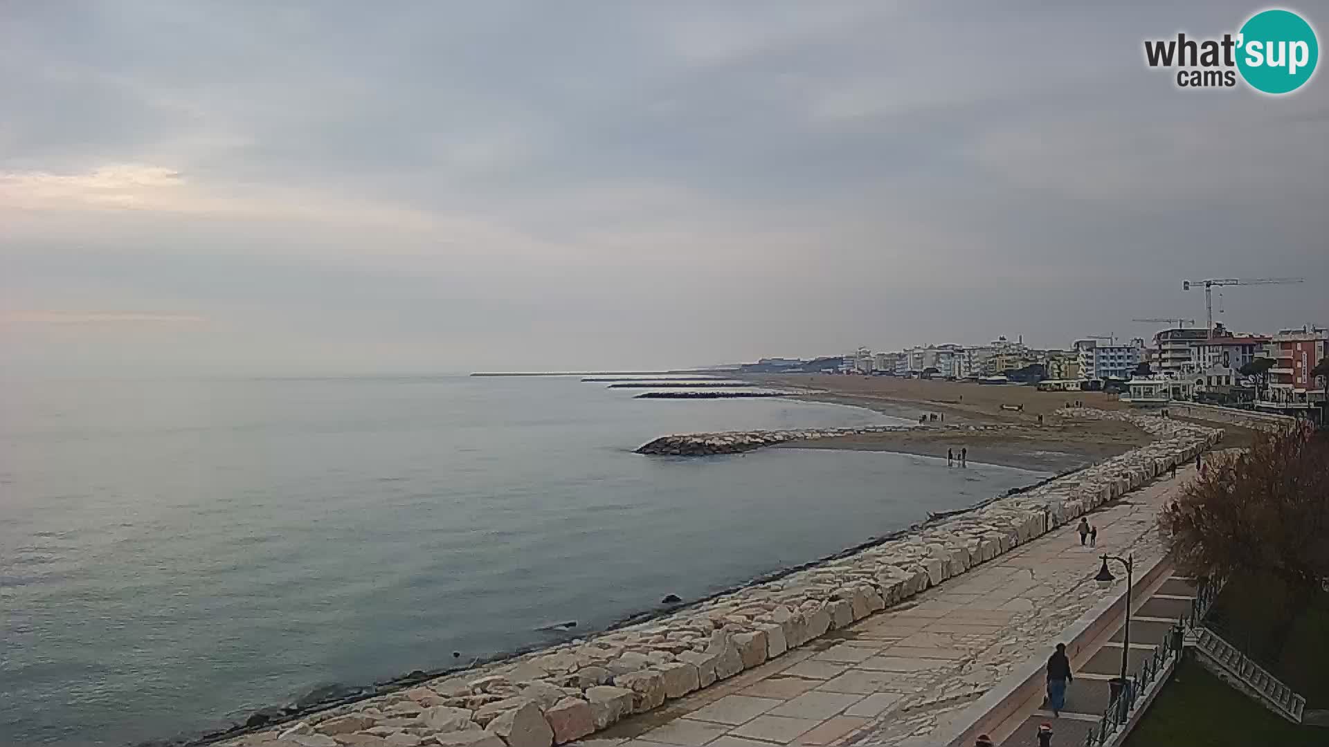 Kamera Caorle Ponente – Pogled iz “Marinai di Caorle”