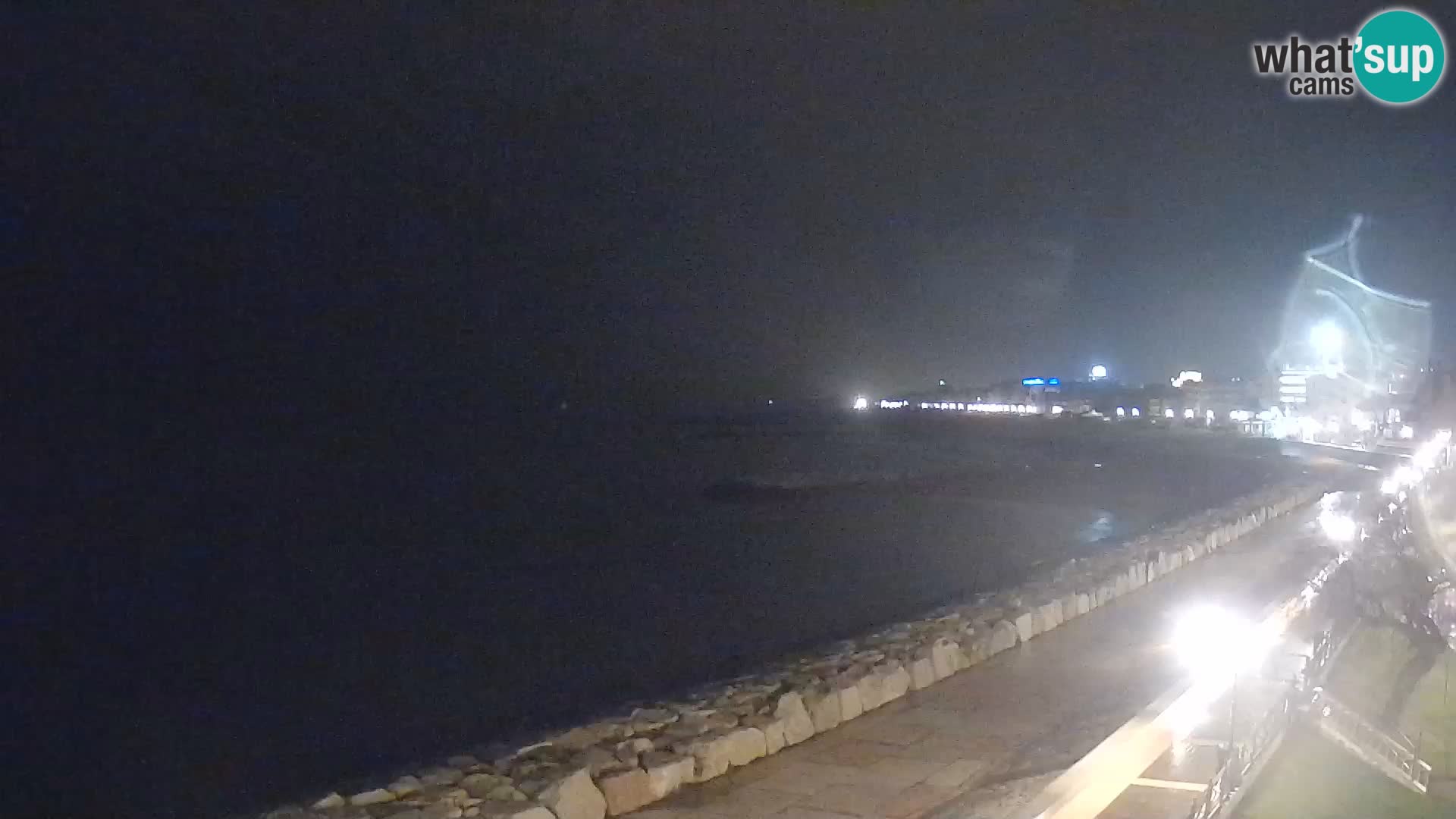 Webcam Caorle Ponente – Blick von Marinai di Caorle