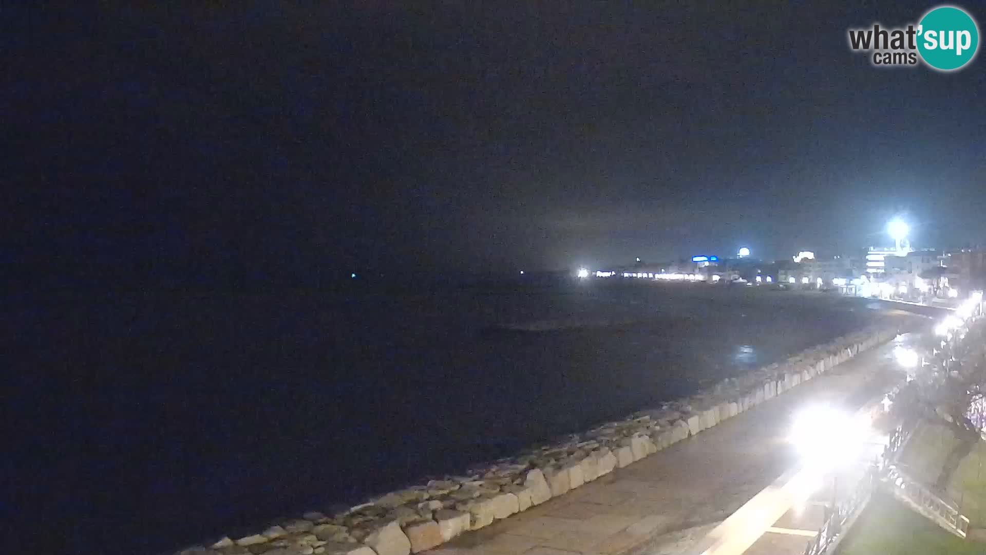 Webcam Caorle Ponente – Vue depuis les Marinai di Caorle