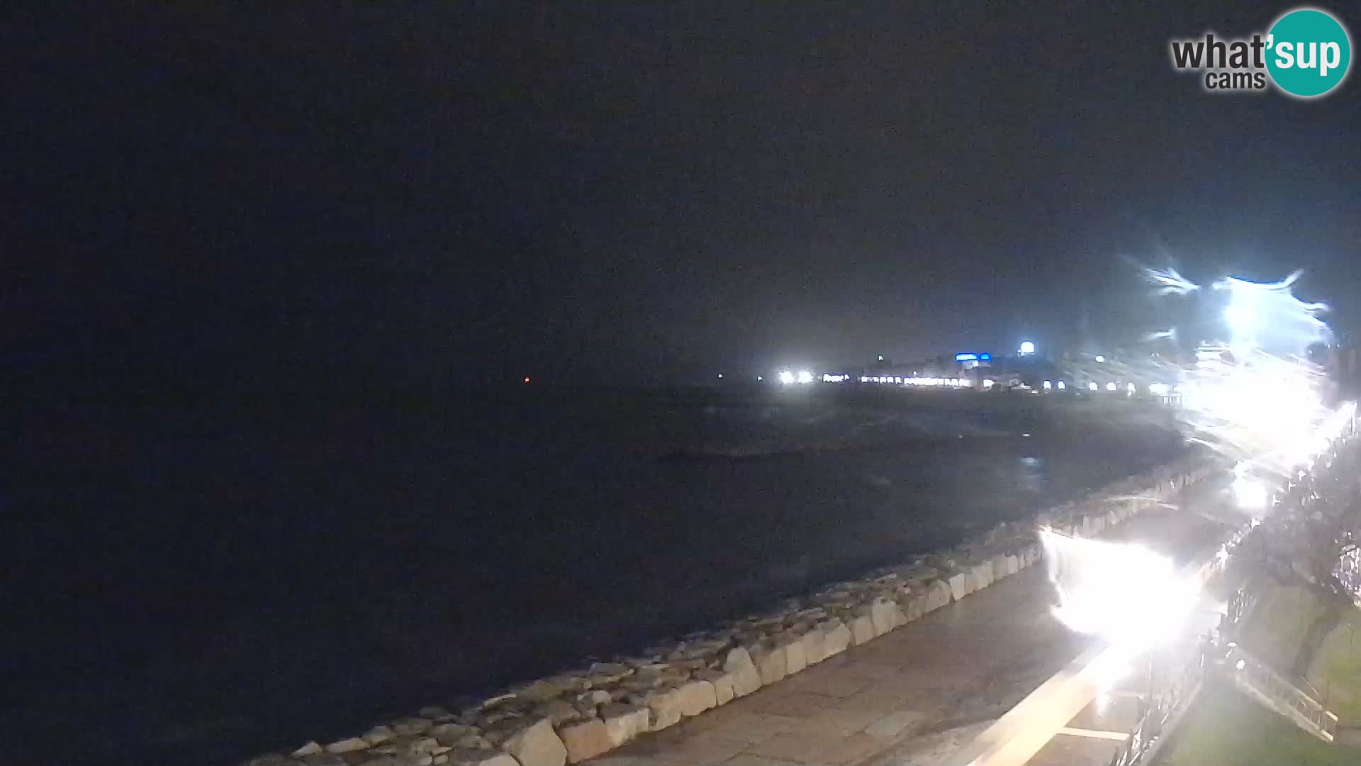 Webcam Caorle Ponente – Vue depuis les Marinai di Caorle