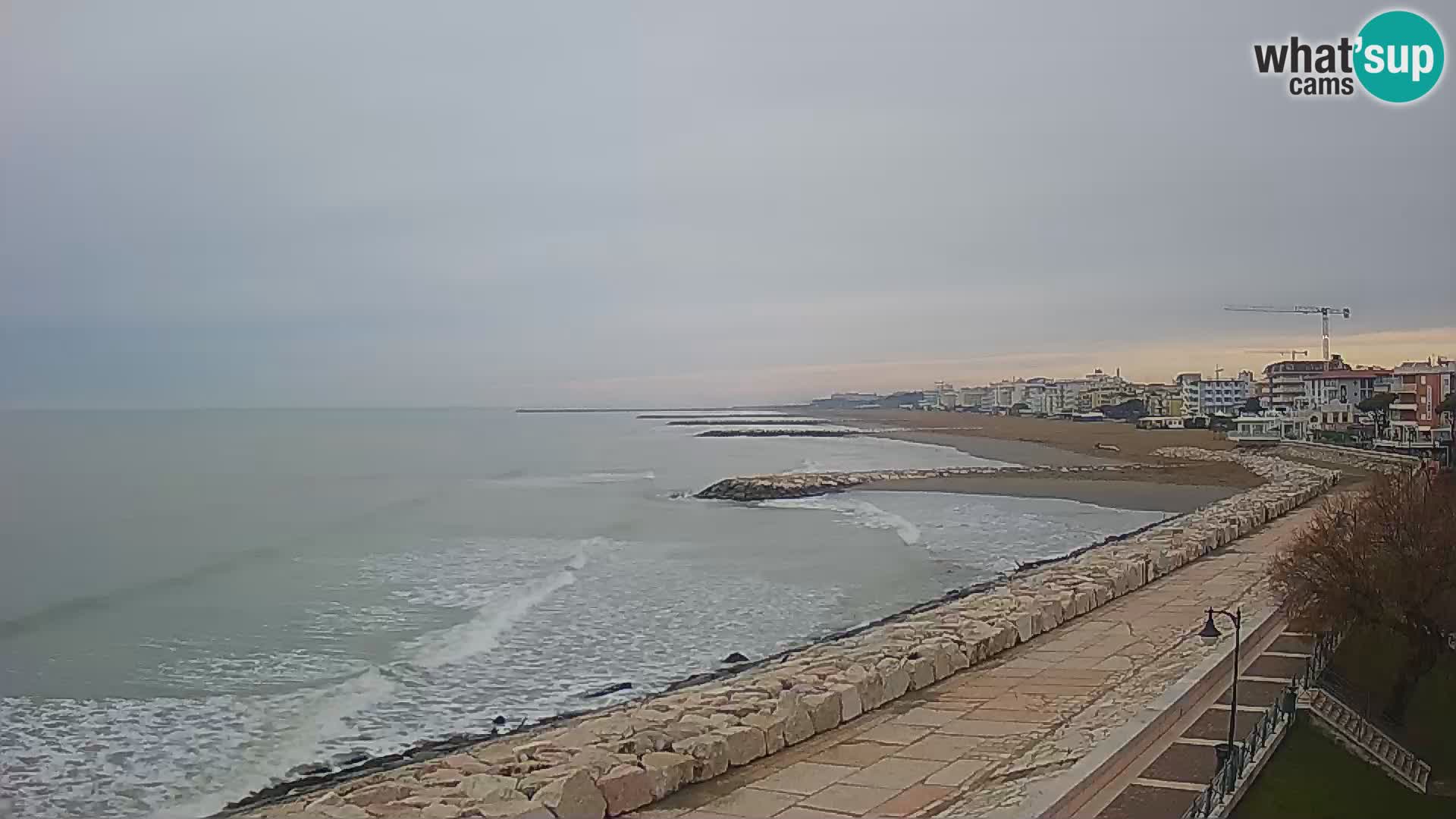 Webcam Caorle Ponente – View from Marinai di Caorle