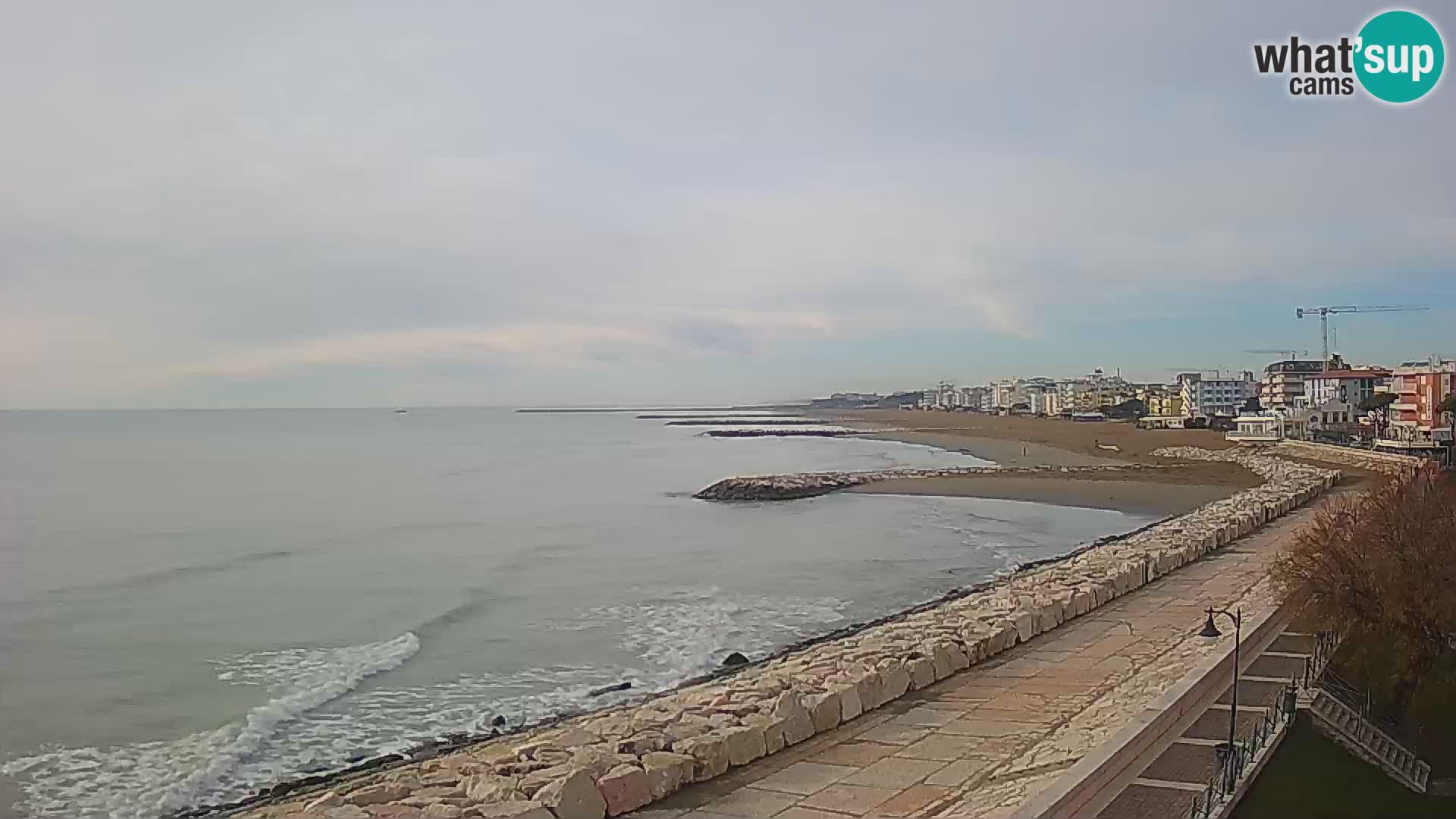 Kamera Caorle Ponente – Pogled iz “Marinai di Caorle”