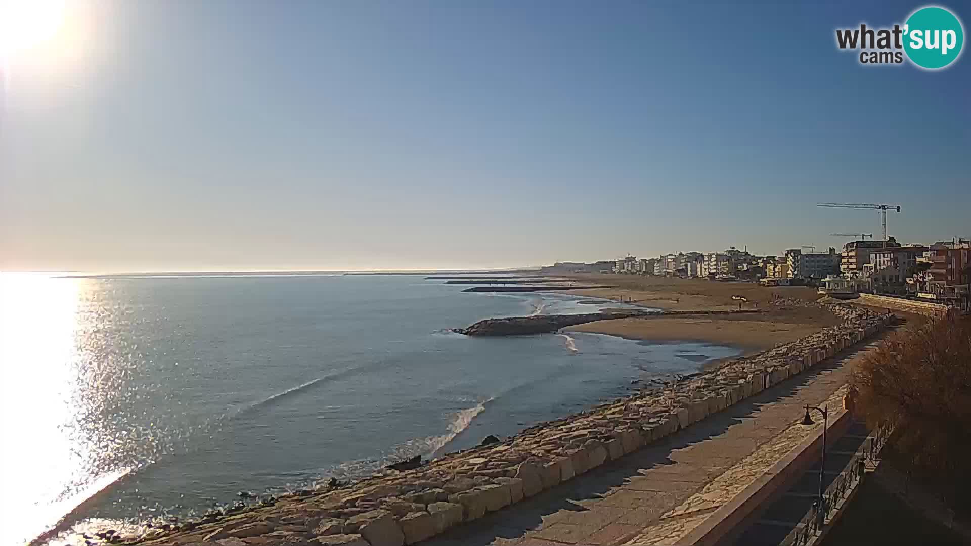 Kamera Caorle Ponente – Pogled iz “Marinai di Caorle”