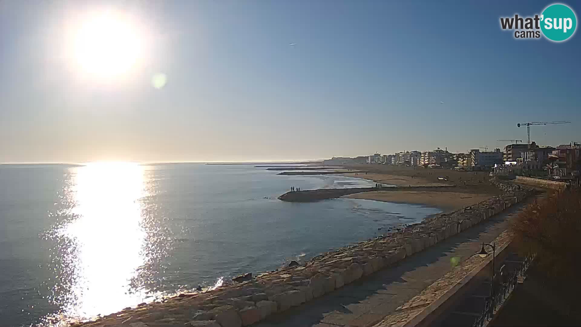 Webcam Caorle Ponente – Vista desde Marinai di Caorle