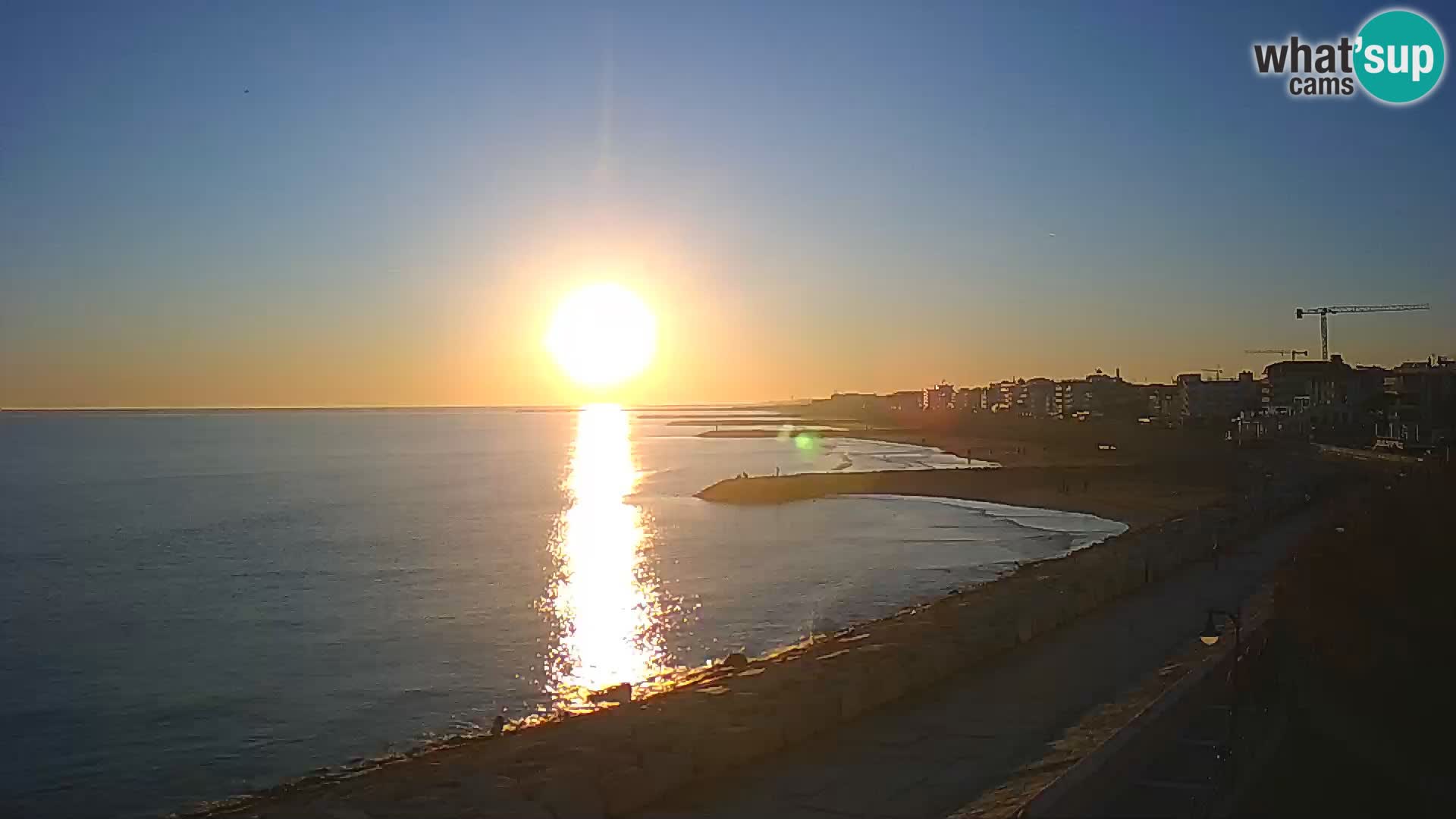 Webcam Caorle Ponente – View from Marinai di Caorle