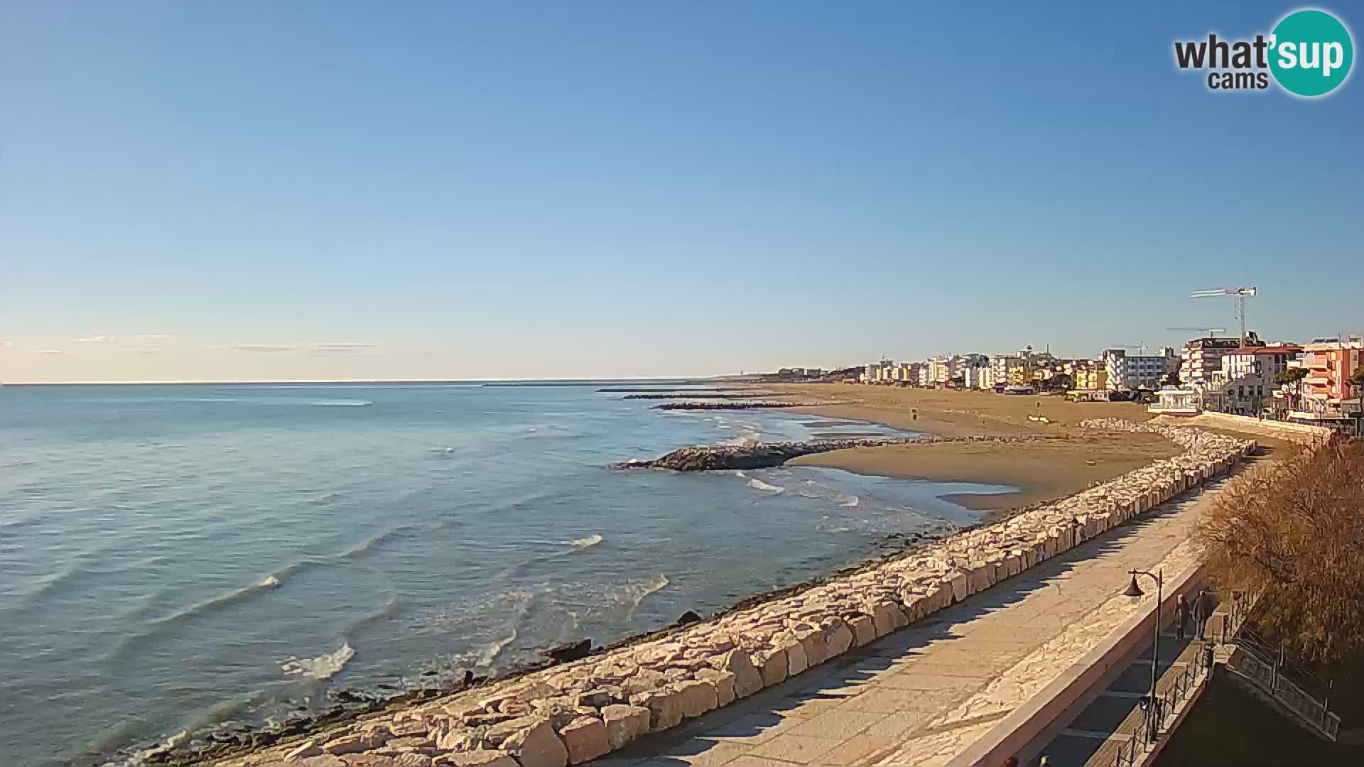 Webcam Caorle Ponente – panorama dall’ASS. Marinai di Caorle