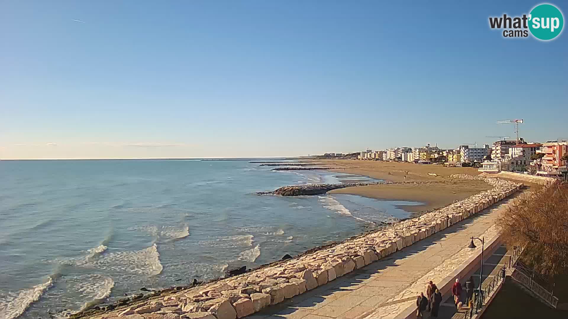 Webcam Caorle Ponente – panorama dall’ASS. Marinai di Caorle