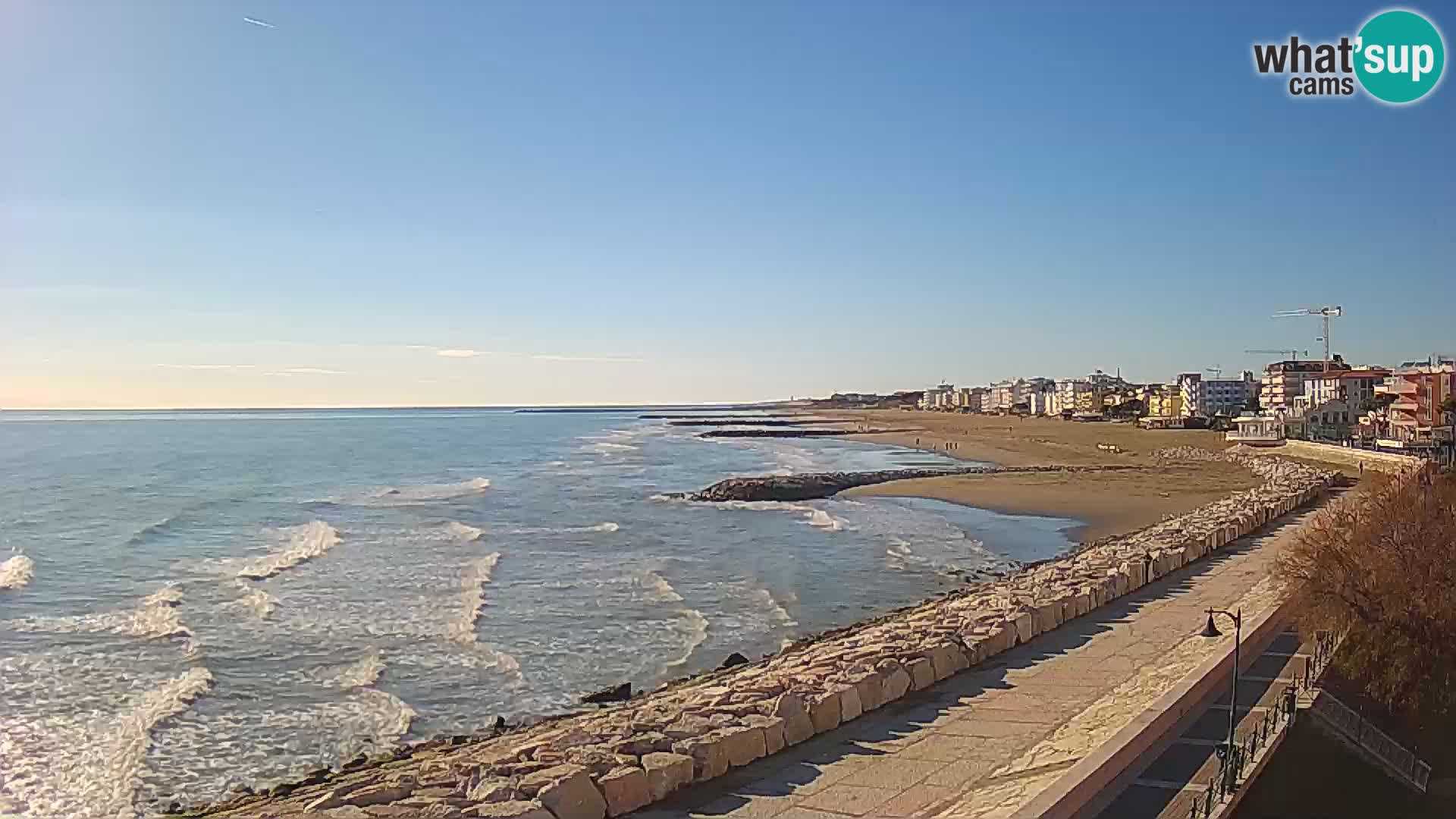 Webcam Caorle Ponente – panorama dall’ASS. Marinai di Caorle