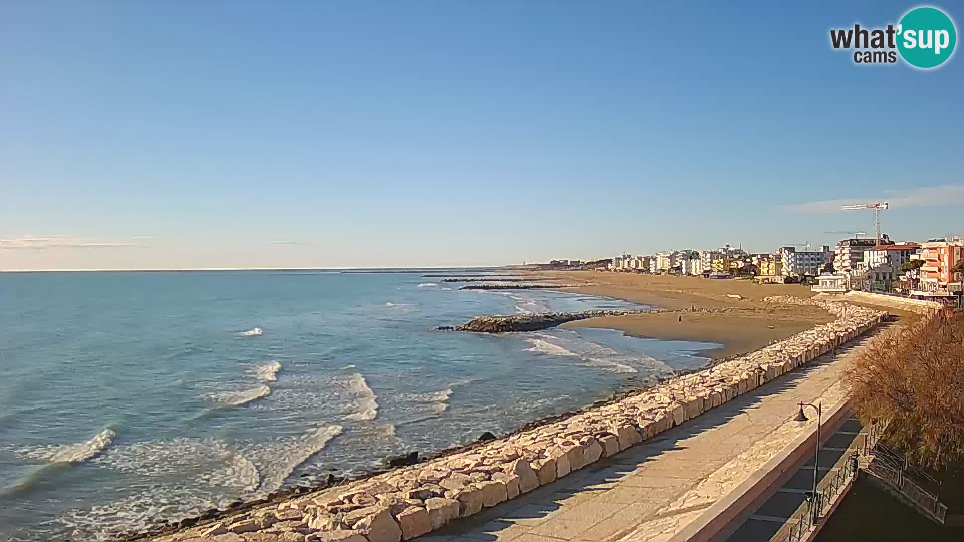 Webcam Caorle Ponente – panorama dall’ASS. Marinai di Caorle