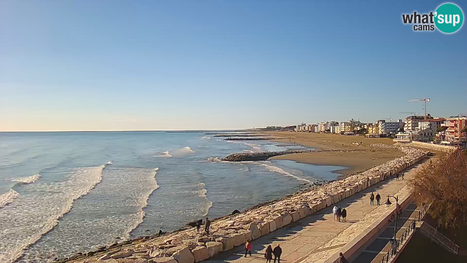 Webcam Caorle Ponente – panorama dall’ASS. Marinai di Caorle