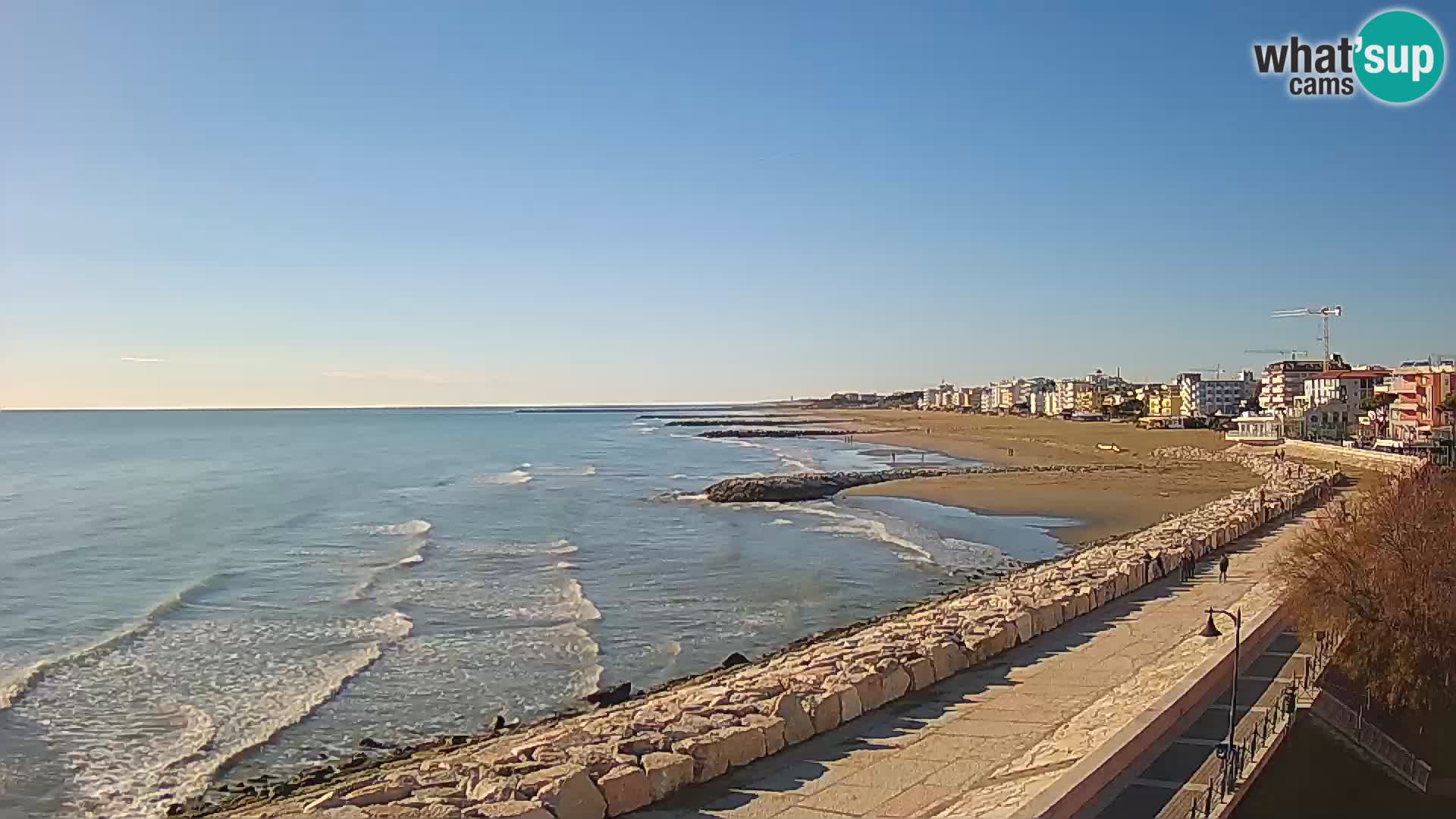 Webcam Caorle Ponente – panorama dall’ASS. Marinai di Caorle