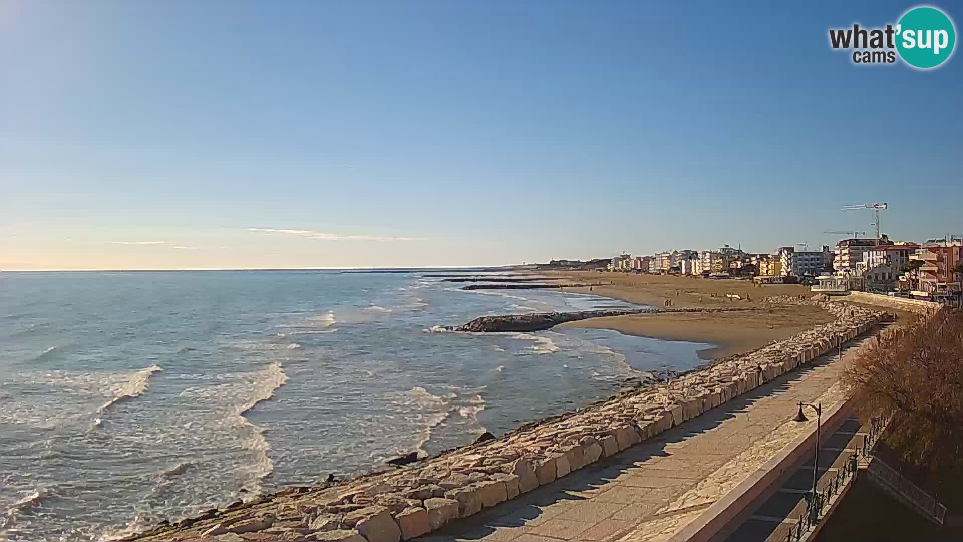 Web kamera Caorle Ponente – pogled sa “Marinai di Caorle”