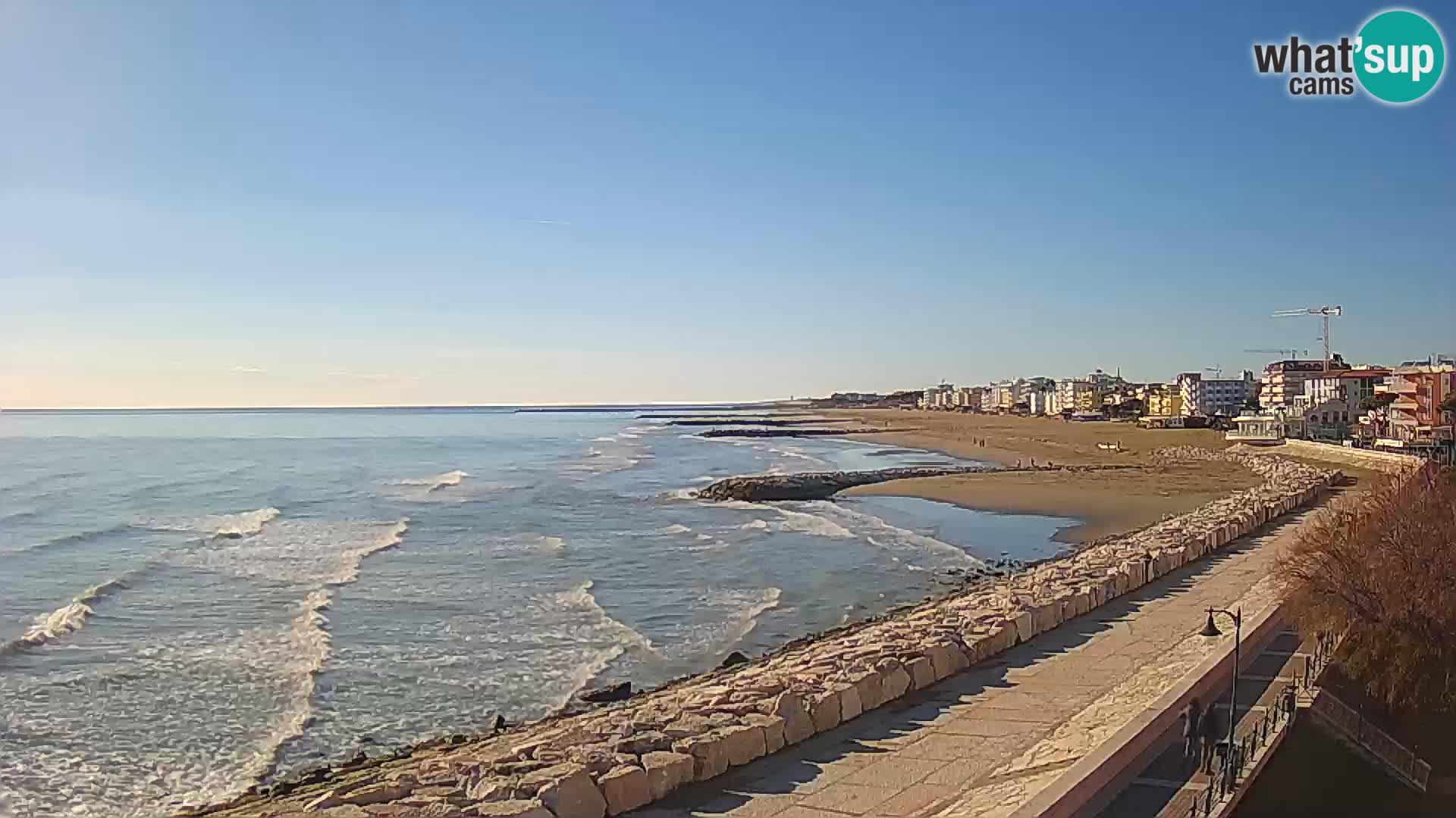 Webcam Caorle Ponente – Vista desde Marinai di Caorle