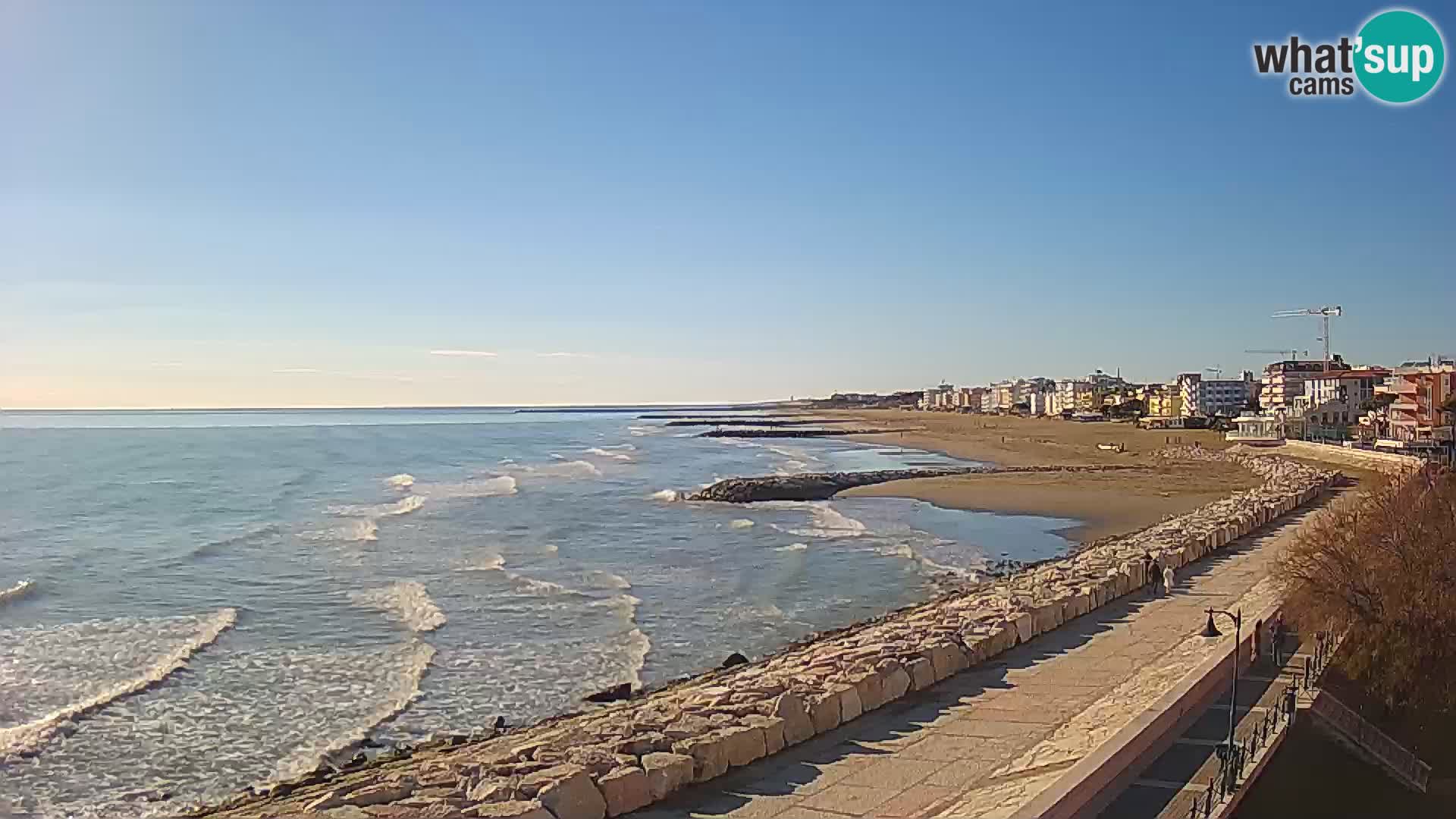 Webcam Caorle Ponente – panorama dall’ASS. Marinai di Caorle