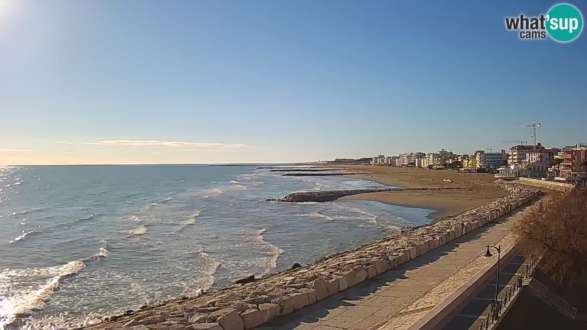 Webcam Caorle Ponente – panorama dall’ASS. Marinai di Caorle