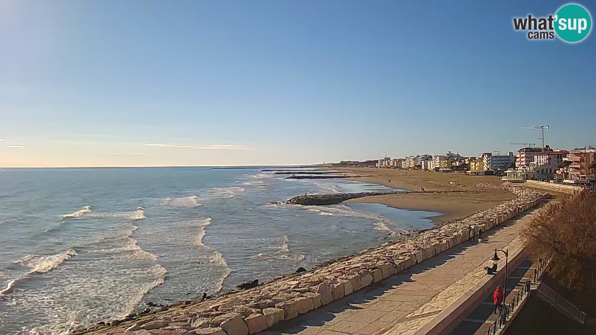 Webcam Caorle Ponente – panorama dall’ASS. Marinai di Caorle