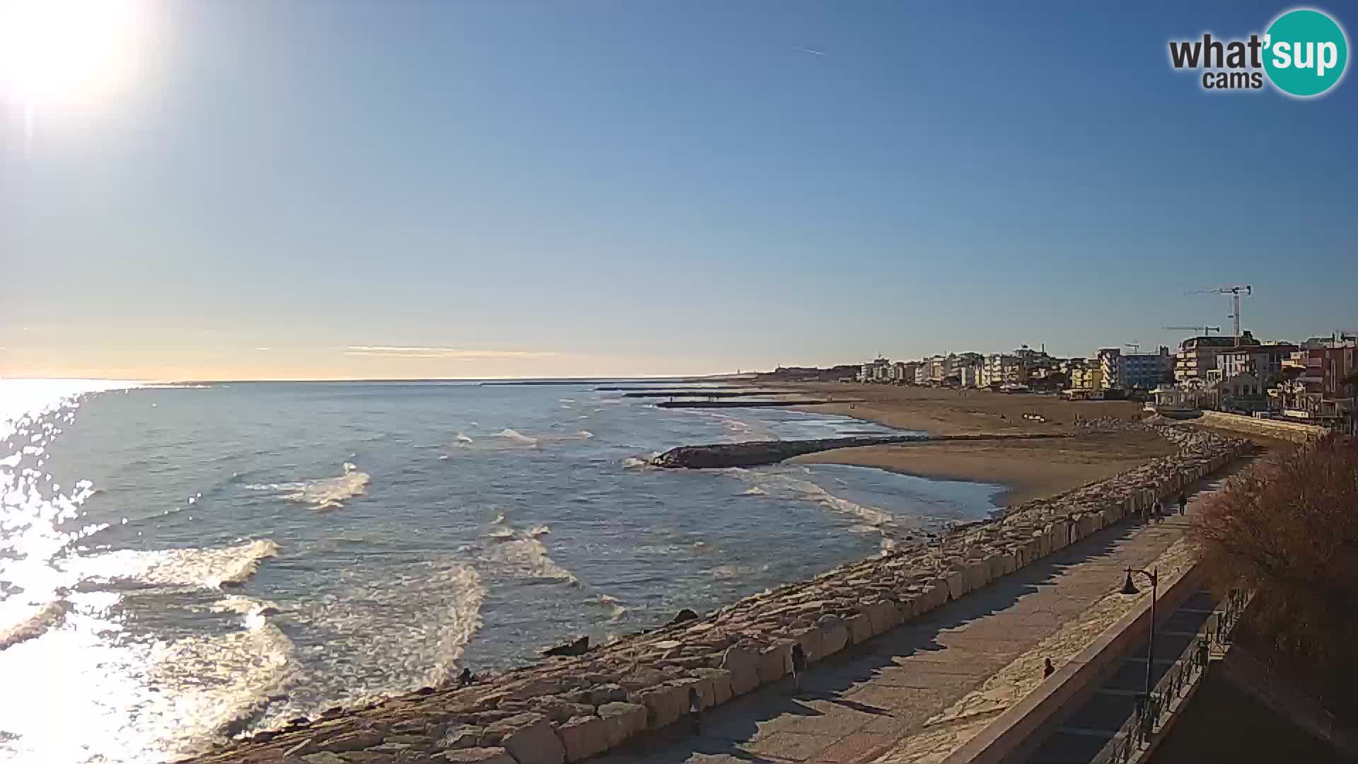 Webcam Caorle Ponente – panorama dall’ASS. Marinai di Caorle