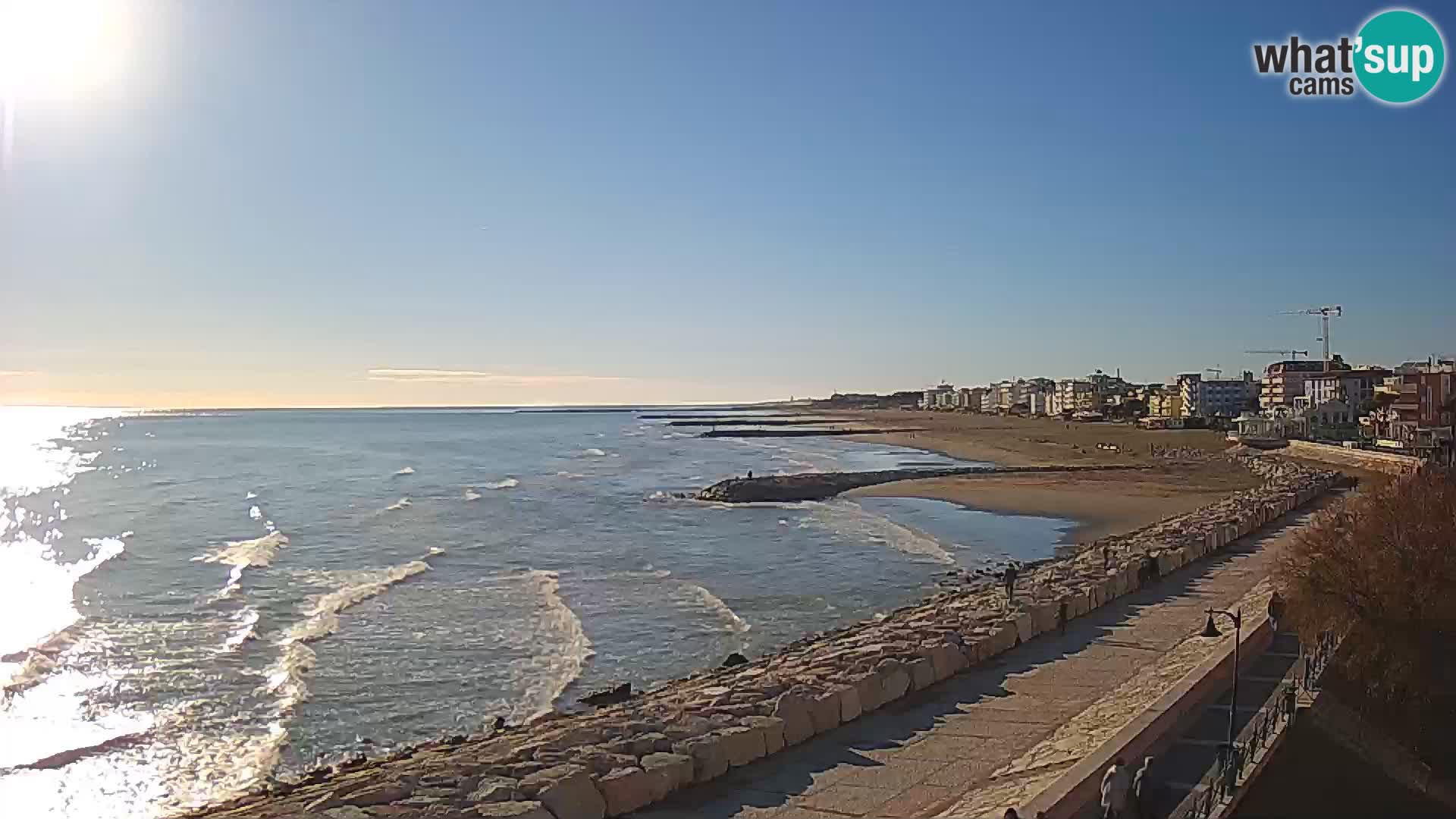 Webcam Caorle Ponente – panorama dall’ASS. Marinai di Caorle