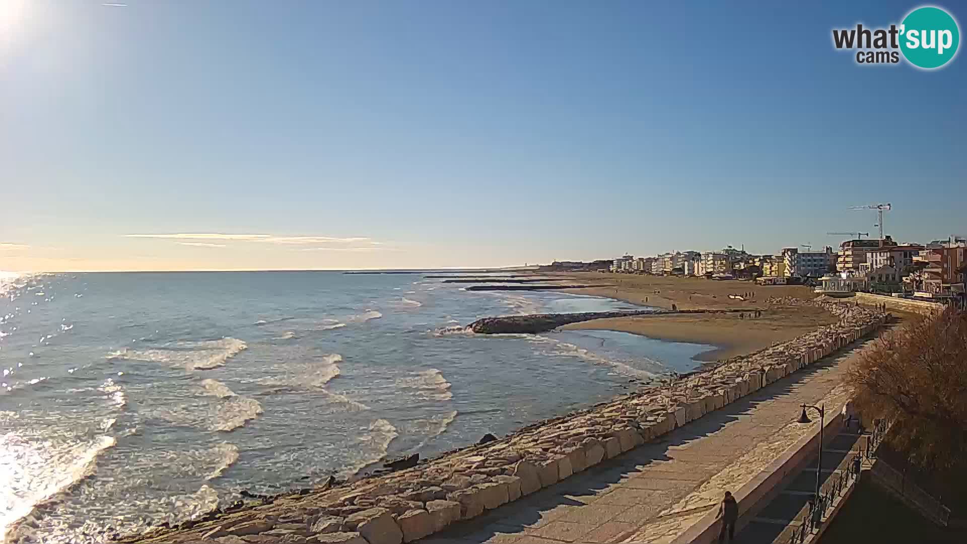 Webcam Caorle Ponente – Vista desde Marinai di Caorle