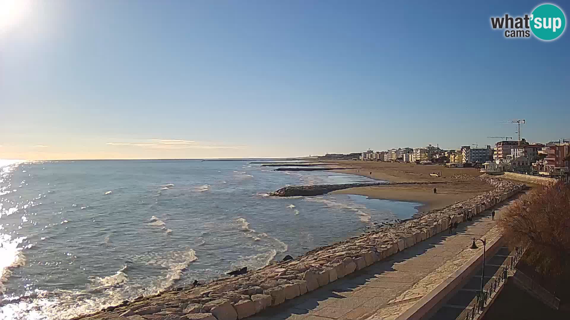 Webcam Caorle Ponente – panorama dall’ASS. Marinai di Caorle