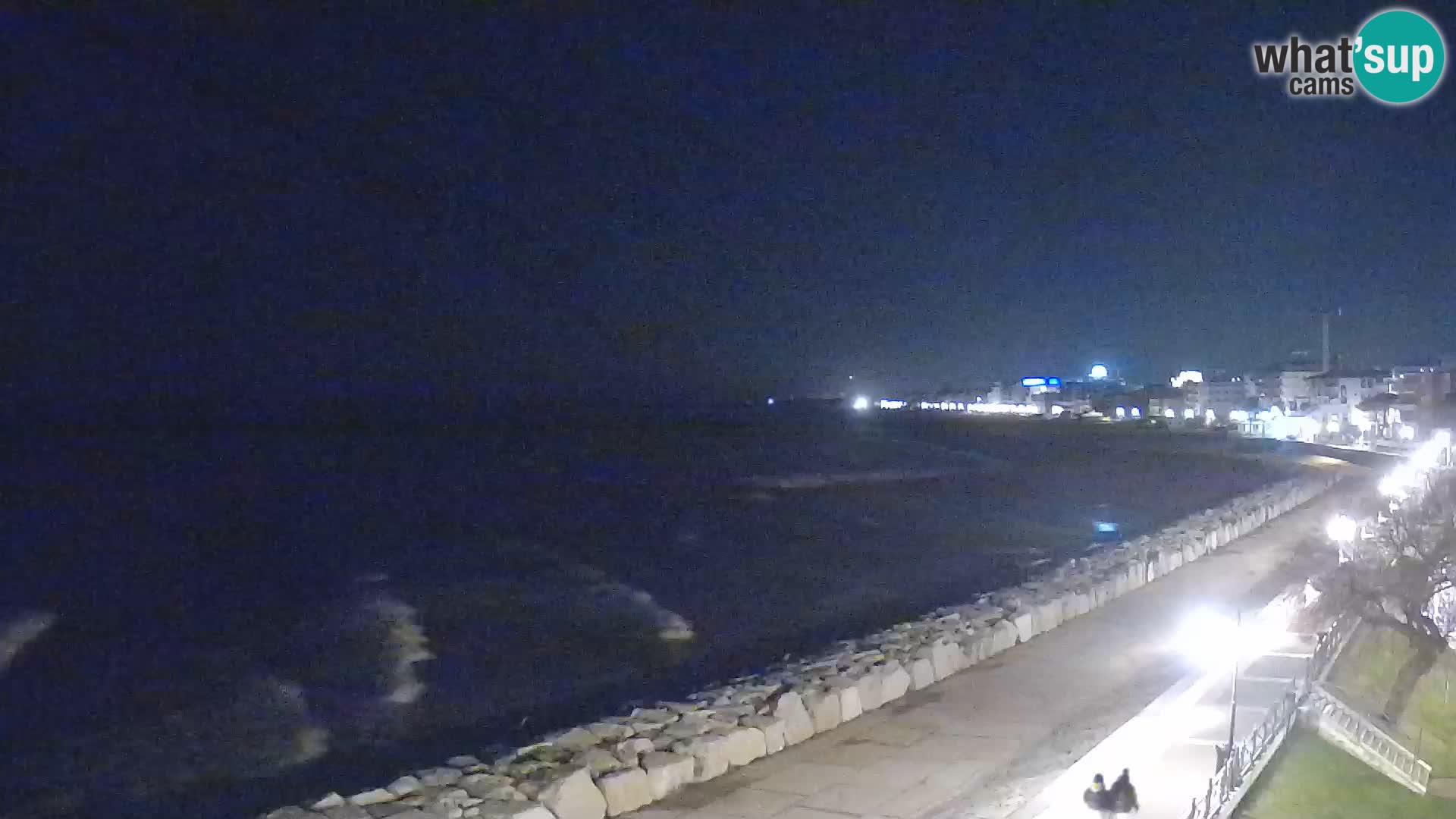 Webcam Caorle Ponente – Blick von Marinai di Caorle