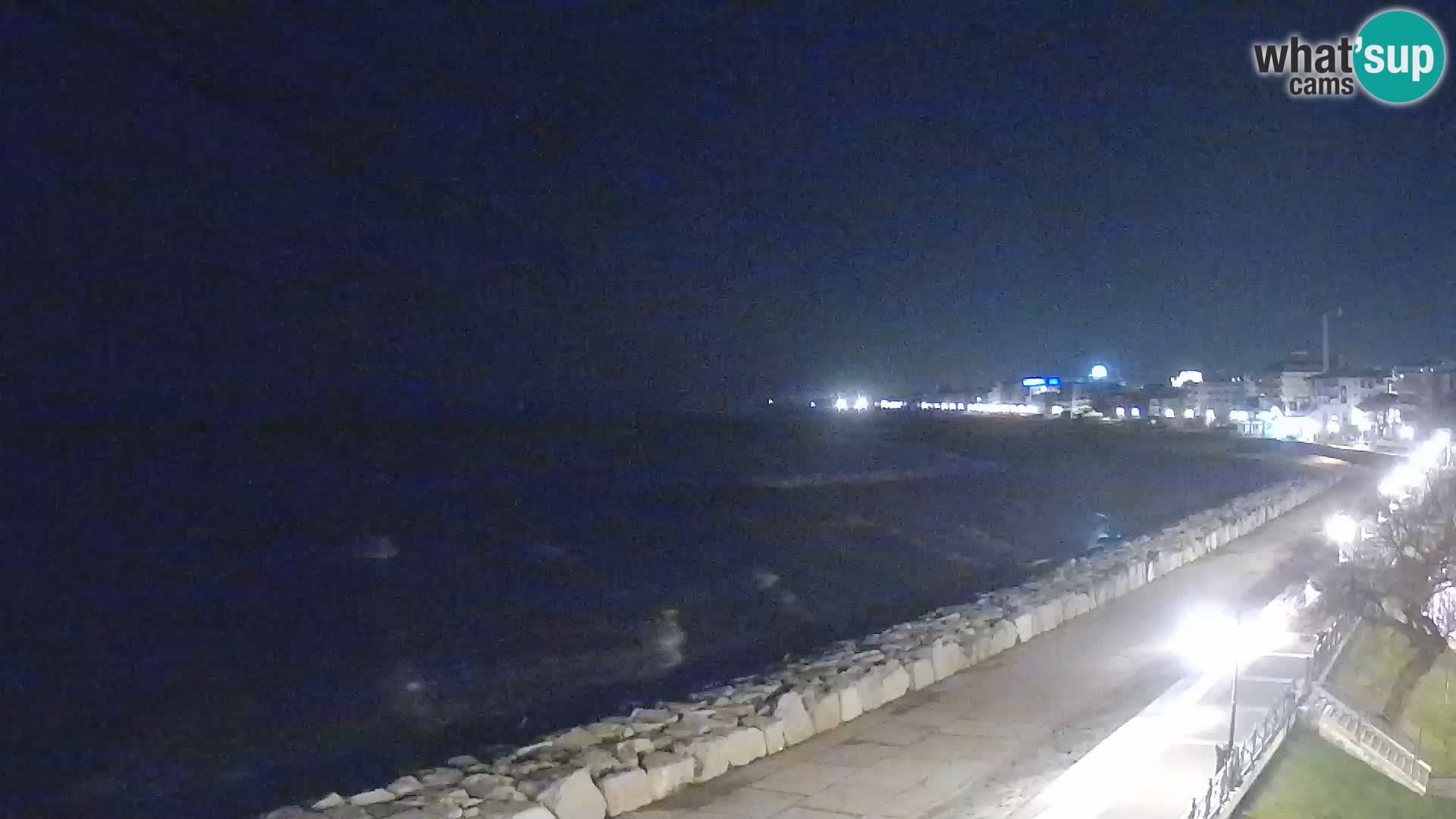 Webcam Caorle Ponente – Blick von Marinai di Caorle