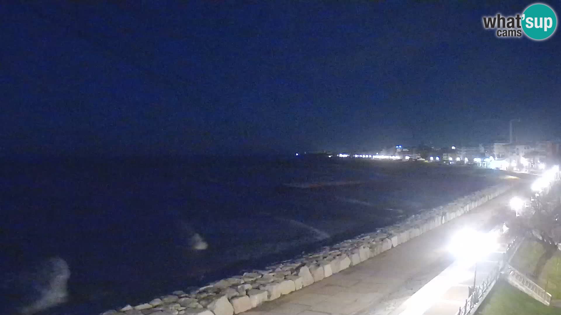 Webcam Caorle Ponente – Vue depuis les Marinai di Caorle