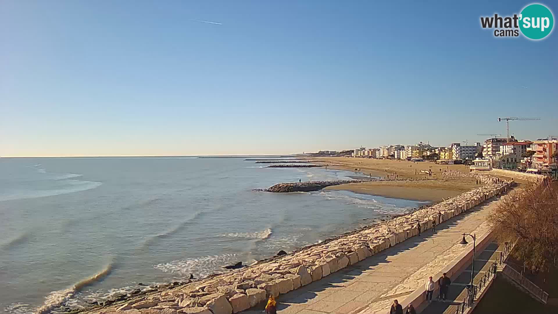 Webcam Caorle Ponente – View from Marinai di Caorle