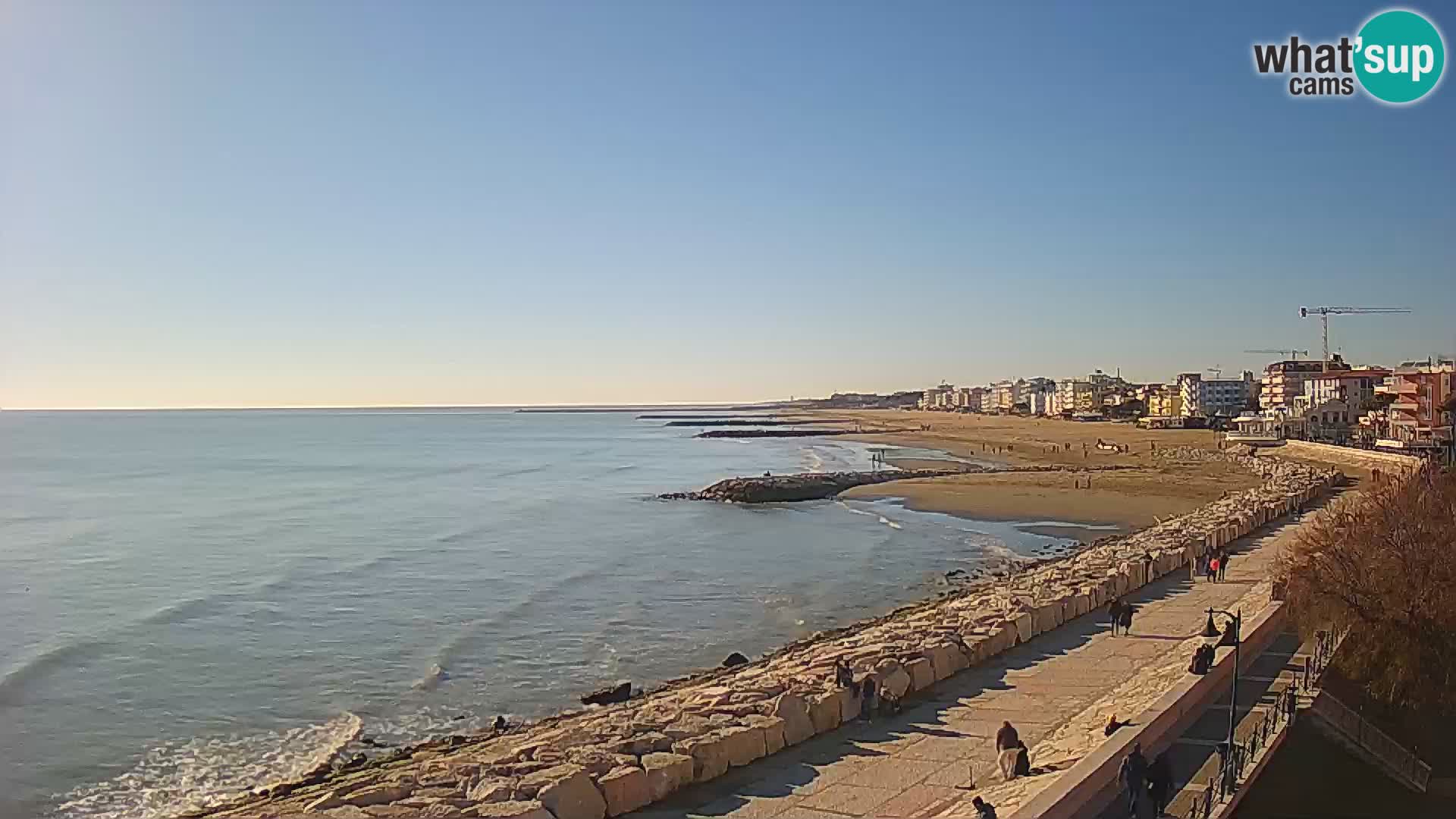 Webcam Caorle Ponente – View from Marinai di Caorle