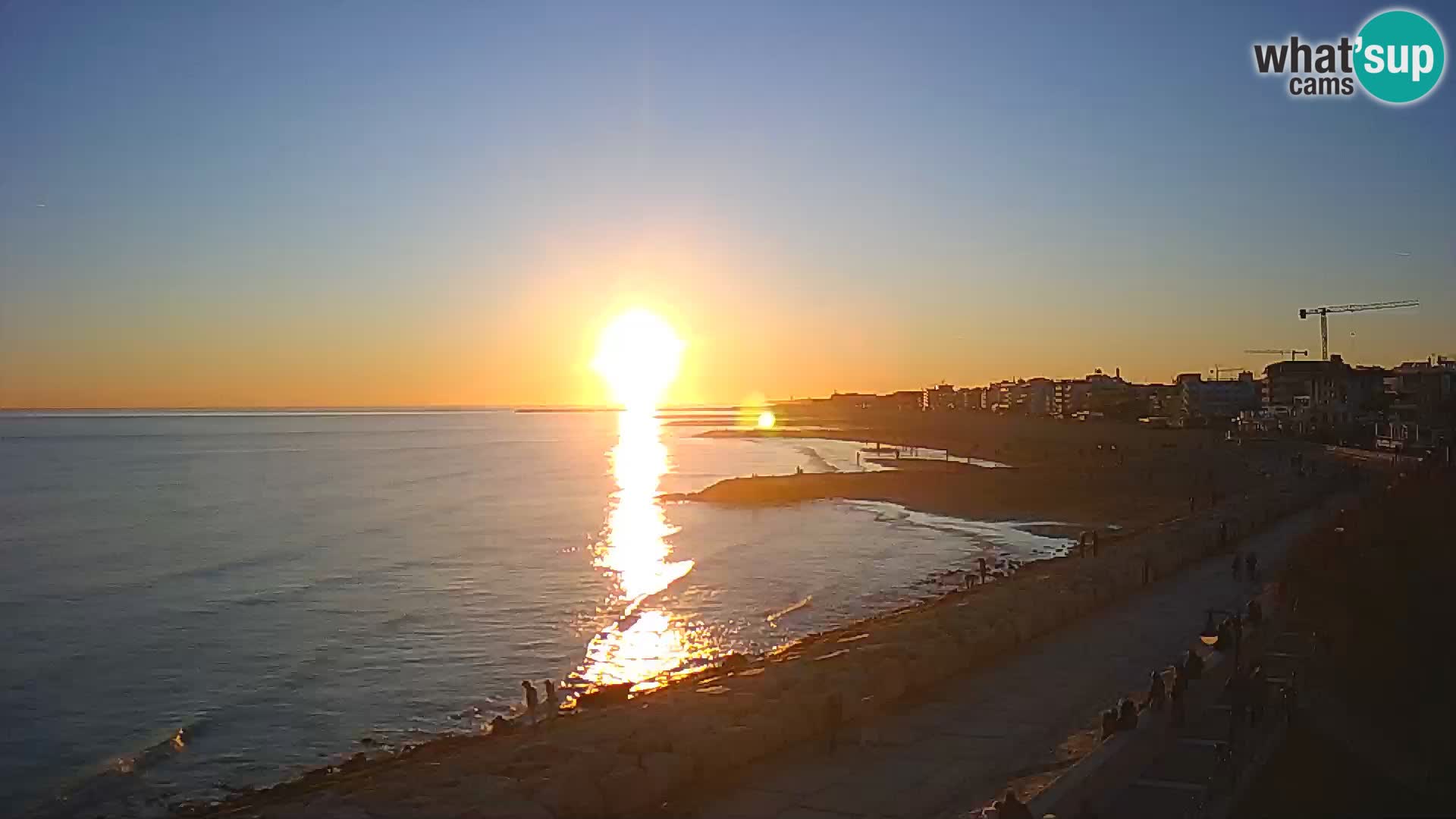 Webcam Caorle Ponente – View from Marinai di Caorle