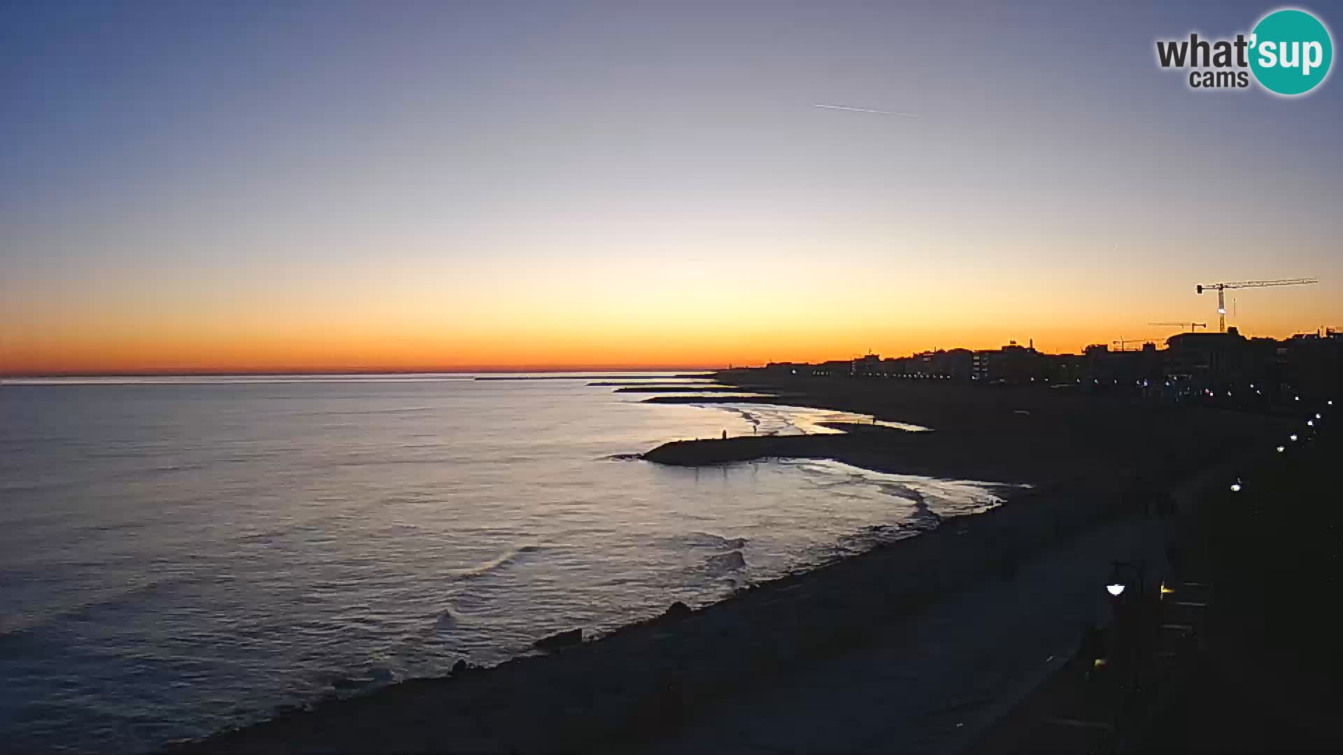 Webcam Caorle Ponente – View from Marinai di Caorle