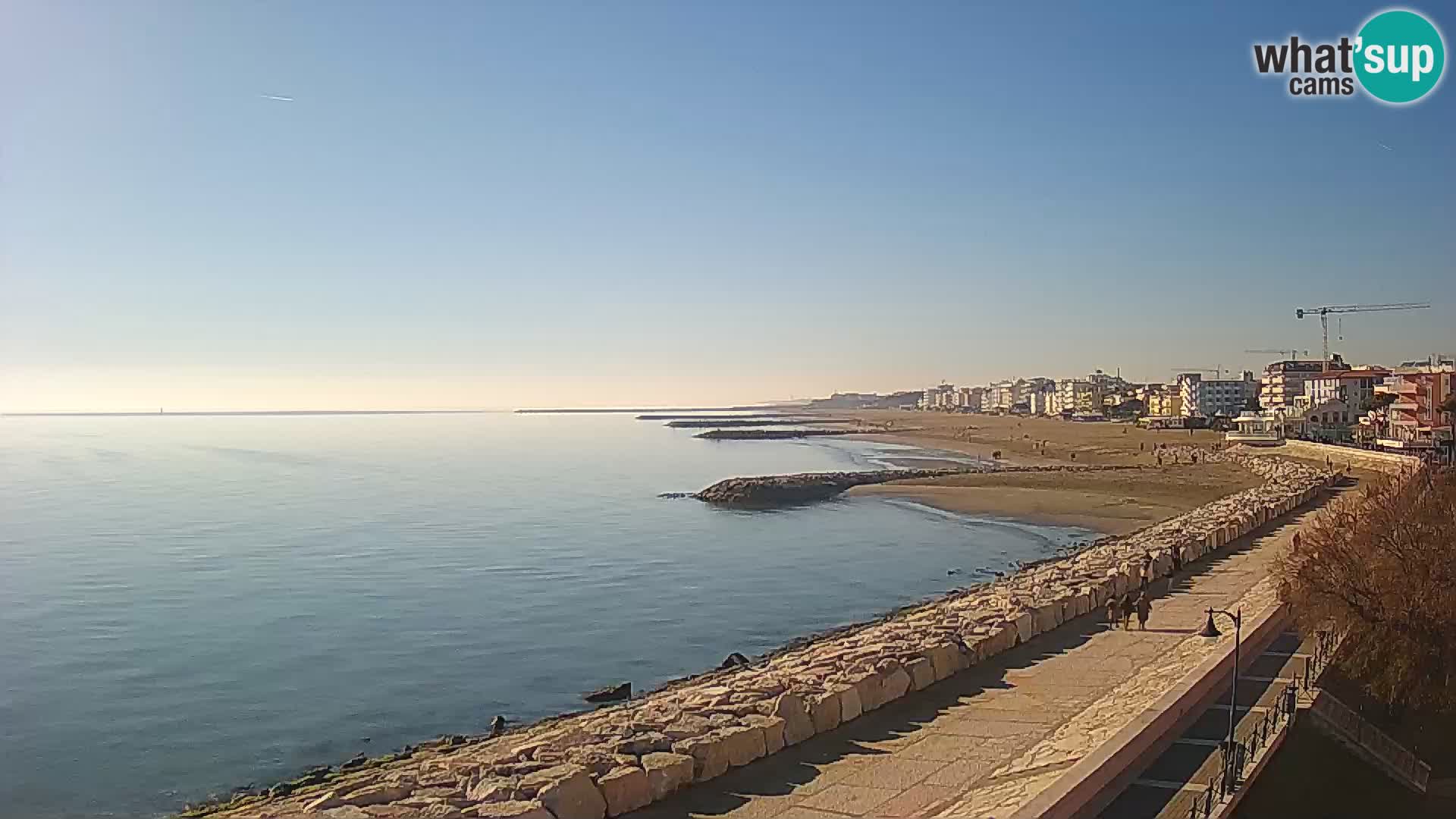 Webcam Caorle Ponente – View from Marinai di Caorle