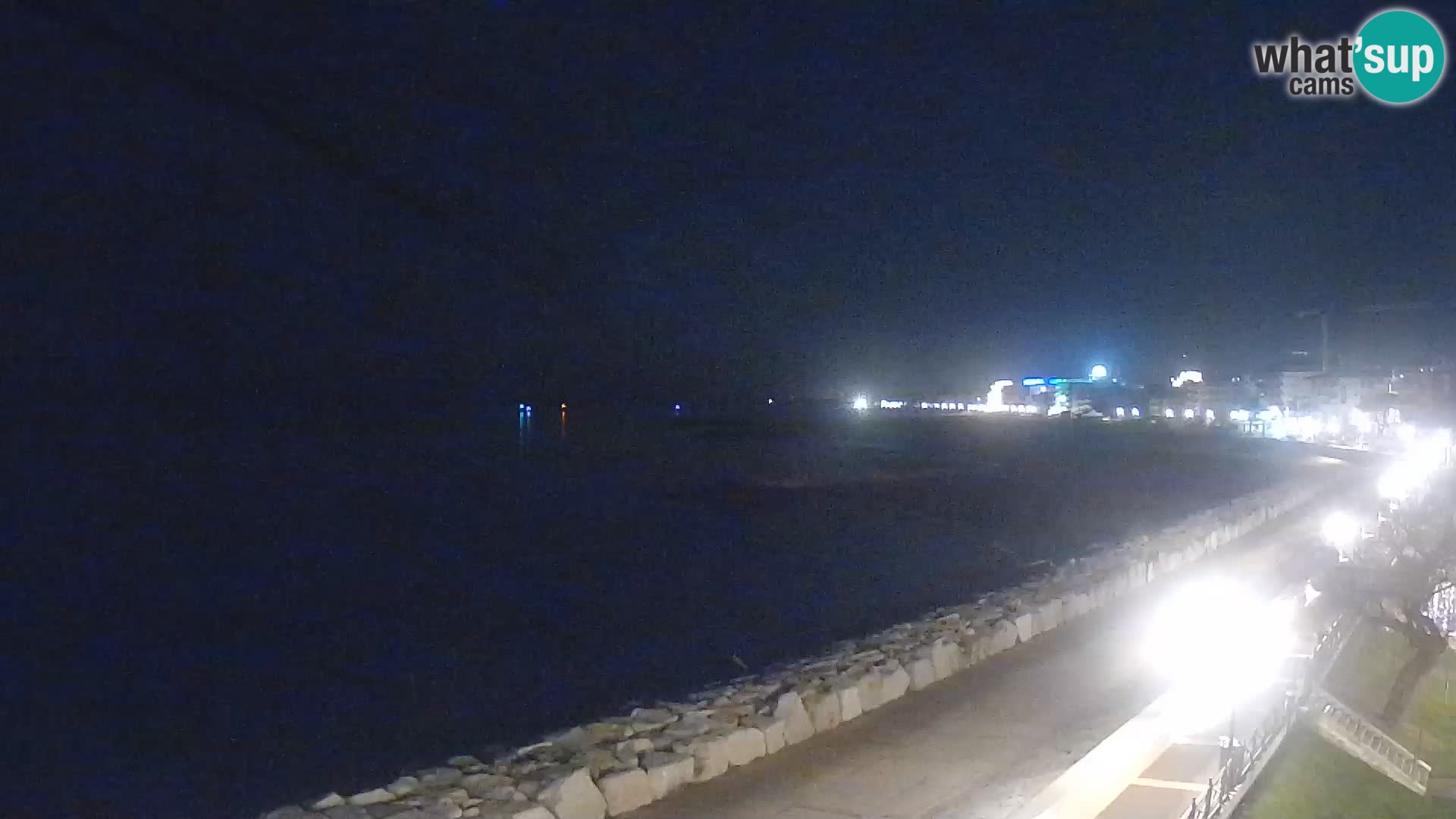 Webcam Caorle Ponente – Vue depuis les Marinai di Caorle