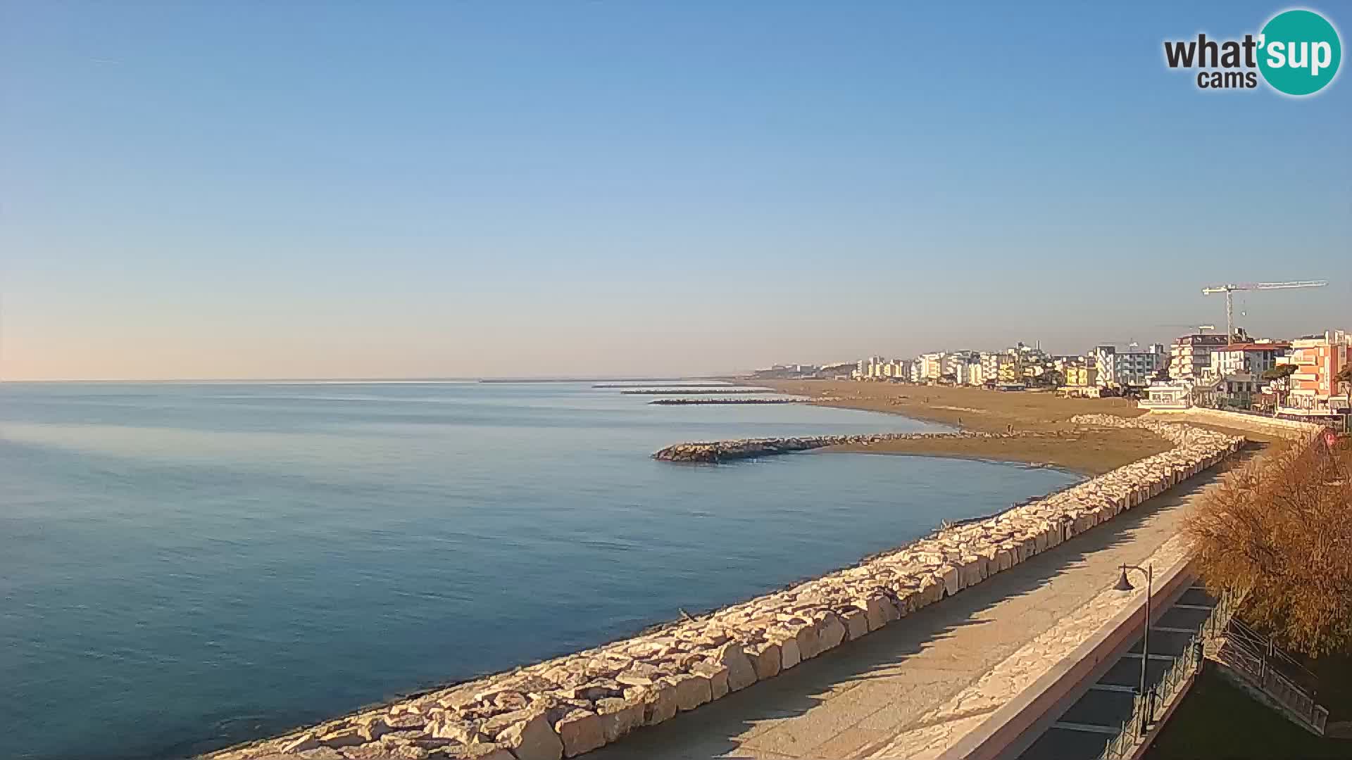 Webcam Caorle Ponente – View from Marinai di Caorle