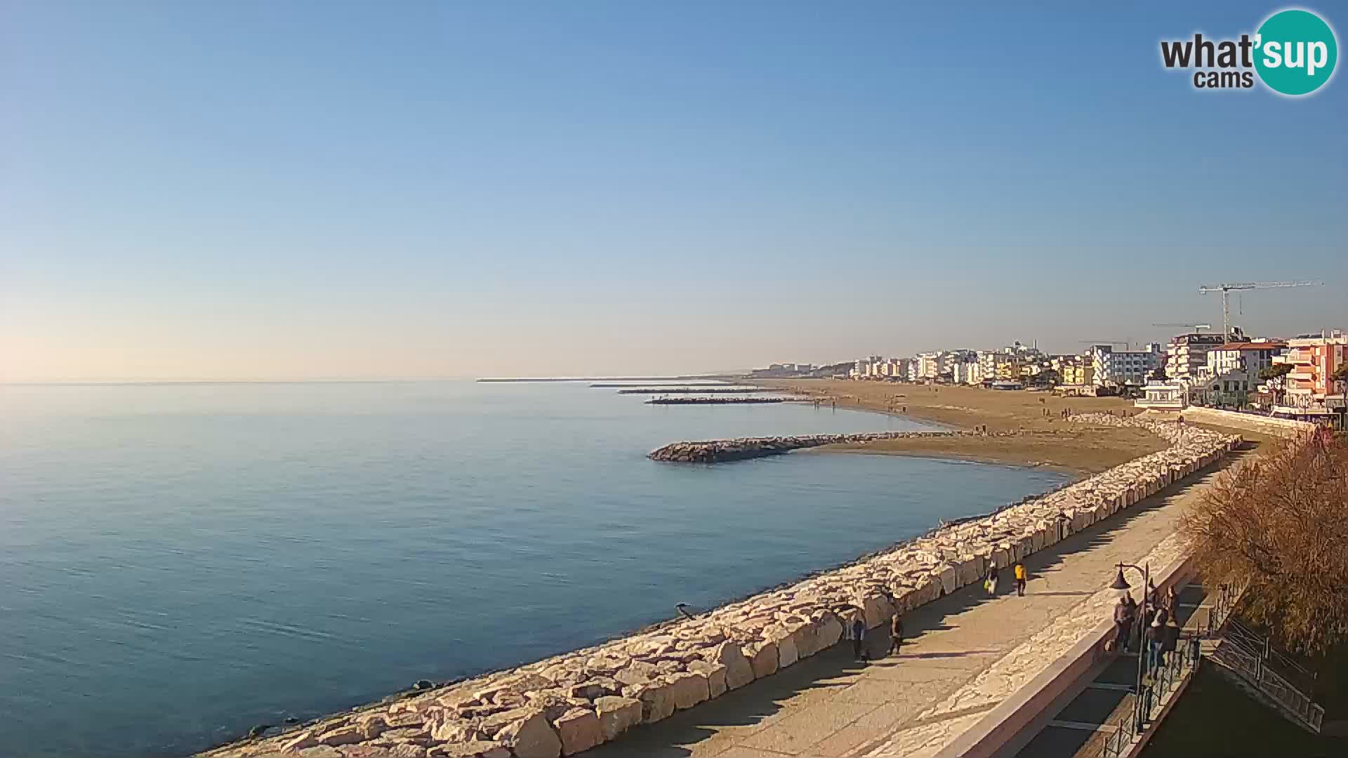 Webcam Caorle Ponente – View from Marinai di Caorle