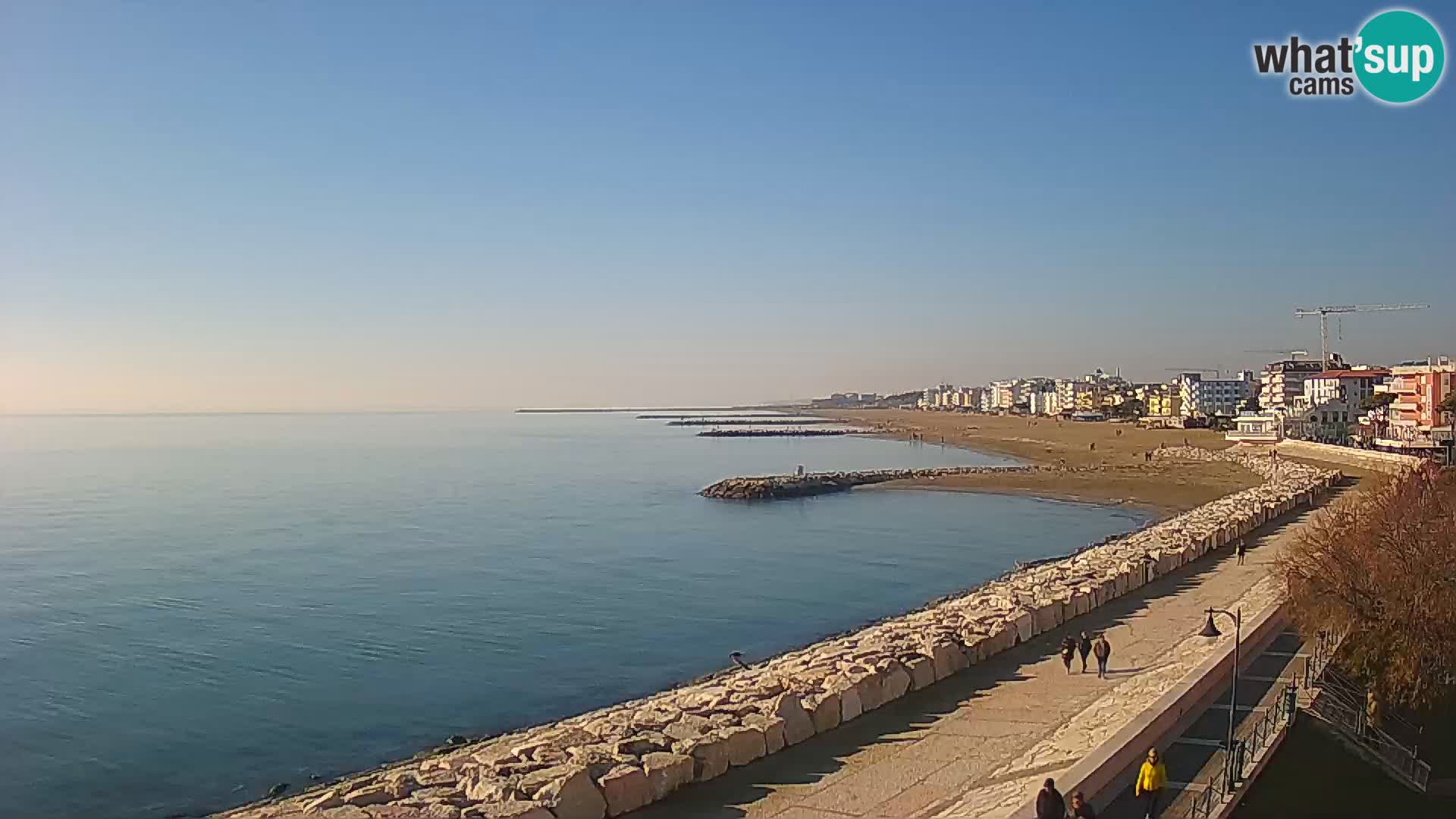 Webcam Caorle Ponente – panorama dall’ASS. Marinai di Caorle