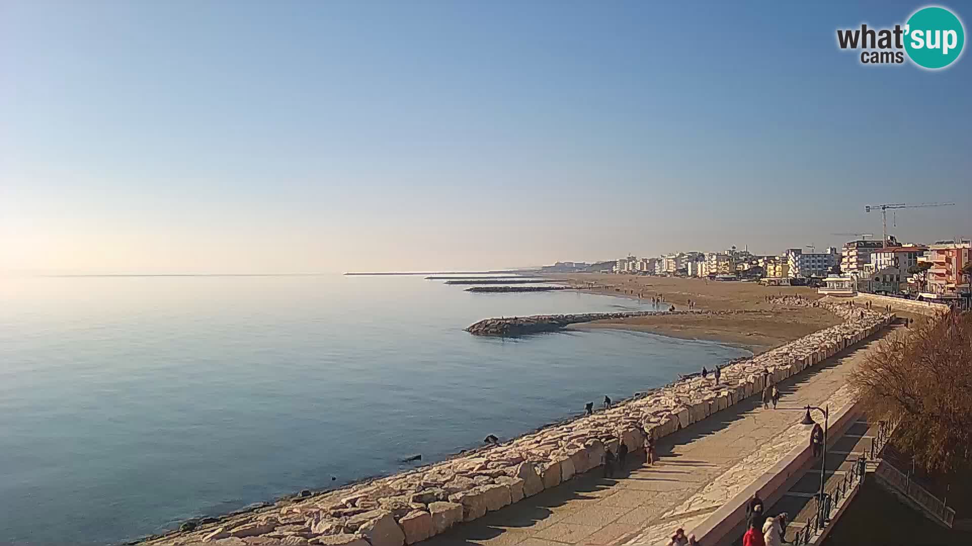 Web kamera Caorle Ponente – pogled sa “Marinai di Caorle”