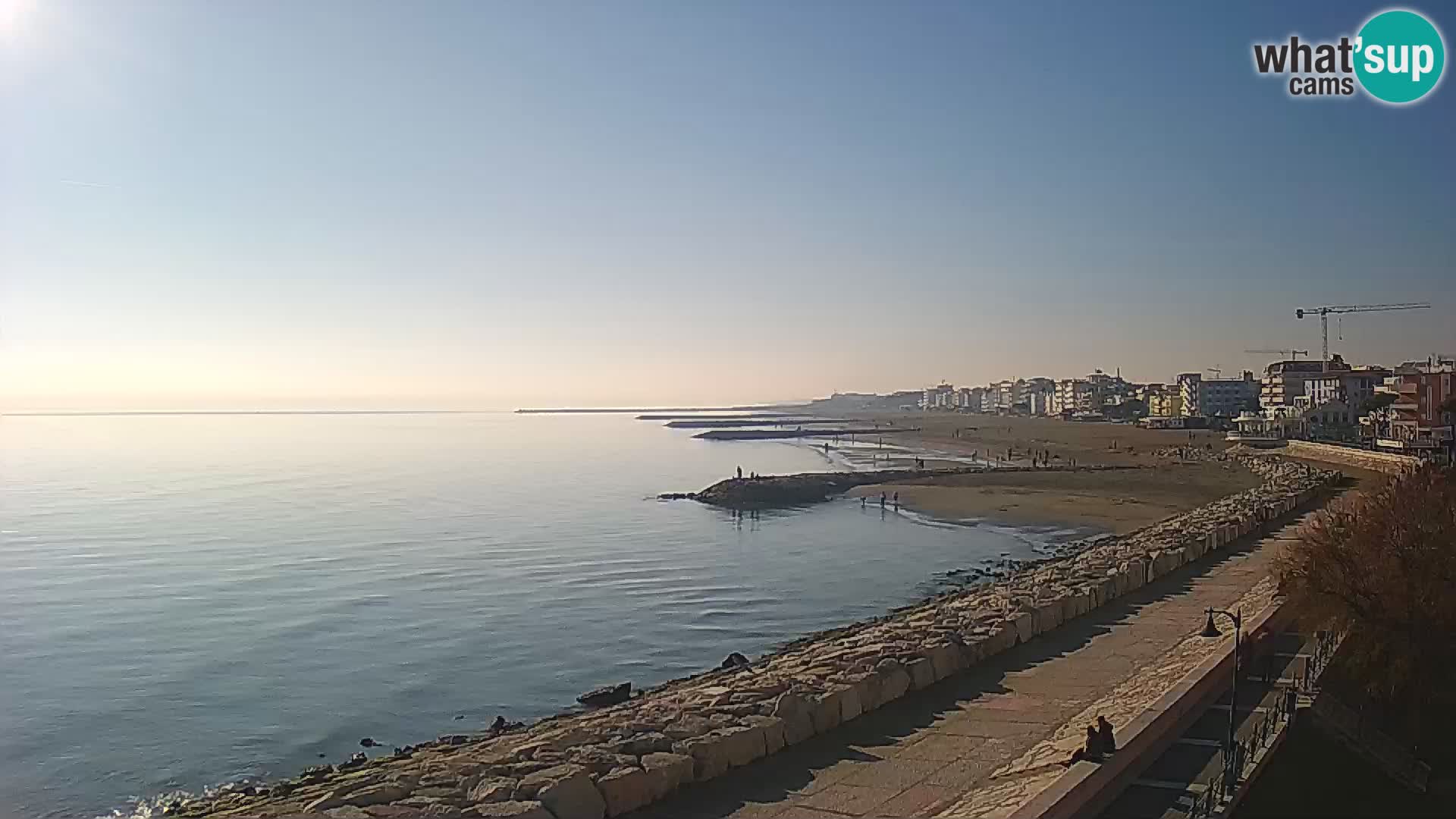 Webcam Caorle Ponente – View from Marinai di Caorle