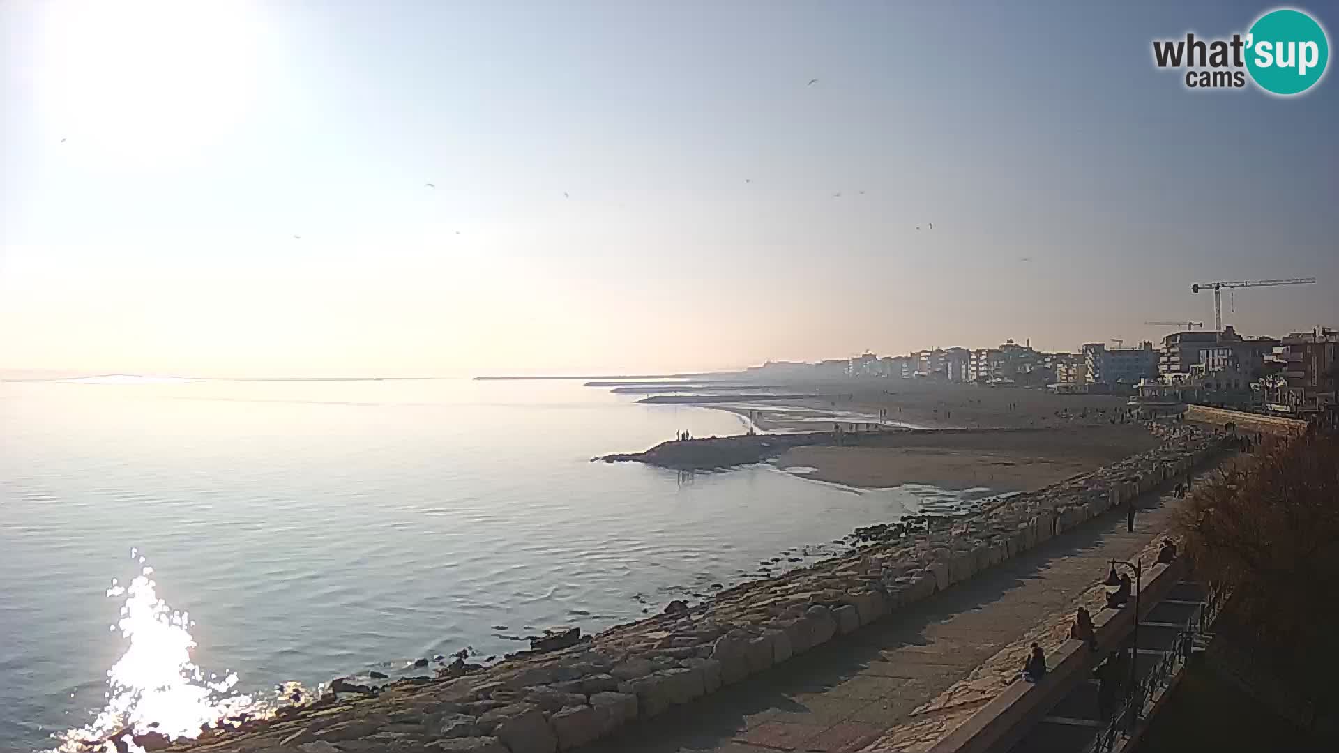 Webcam Caorle Ponente – panorama dall’ASS. Marinai di Caorle