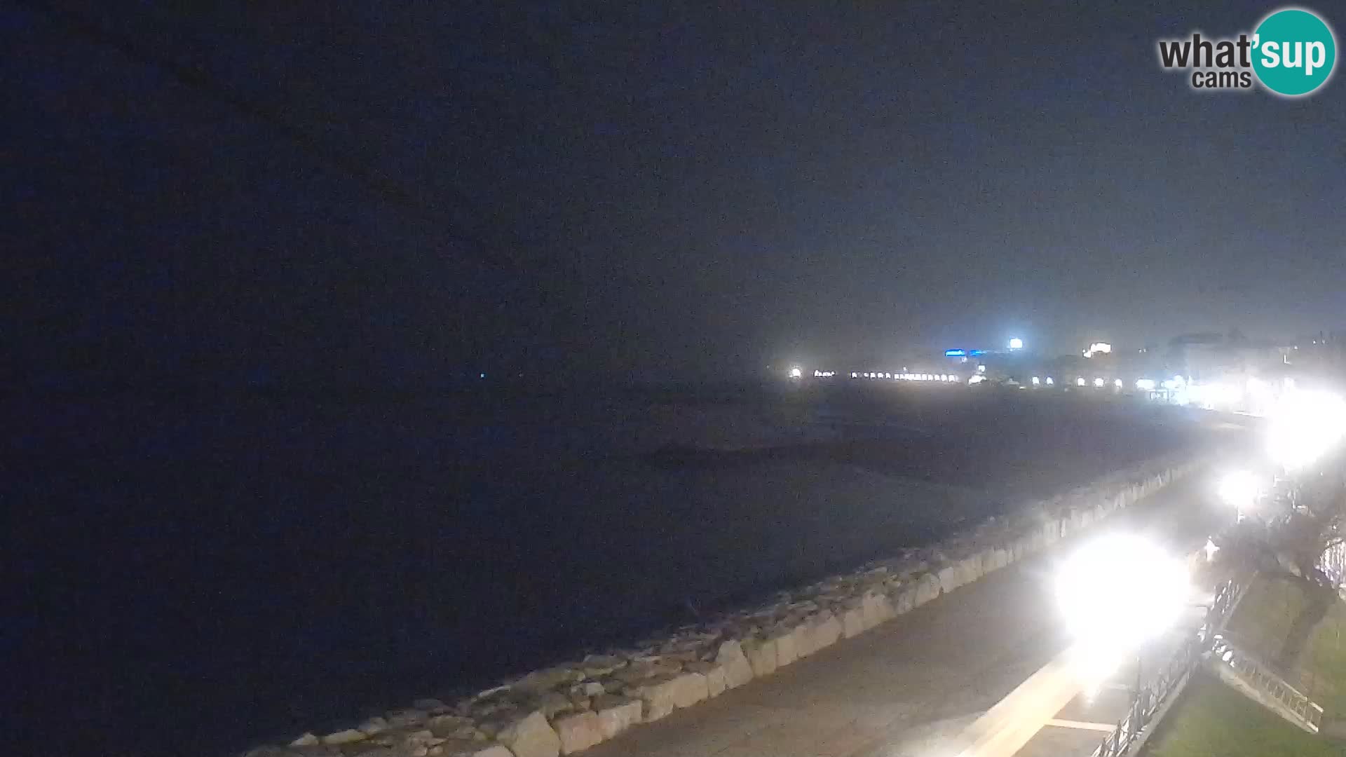 Webcam Caorle Ponente – Vue depuis les Marinai di Caorle