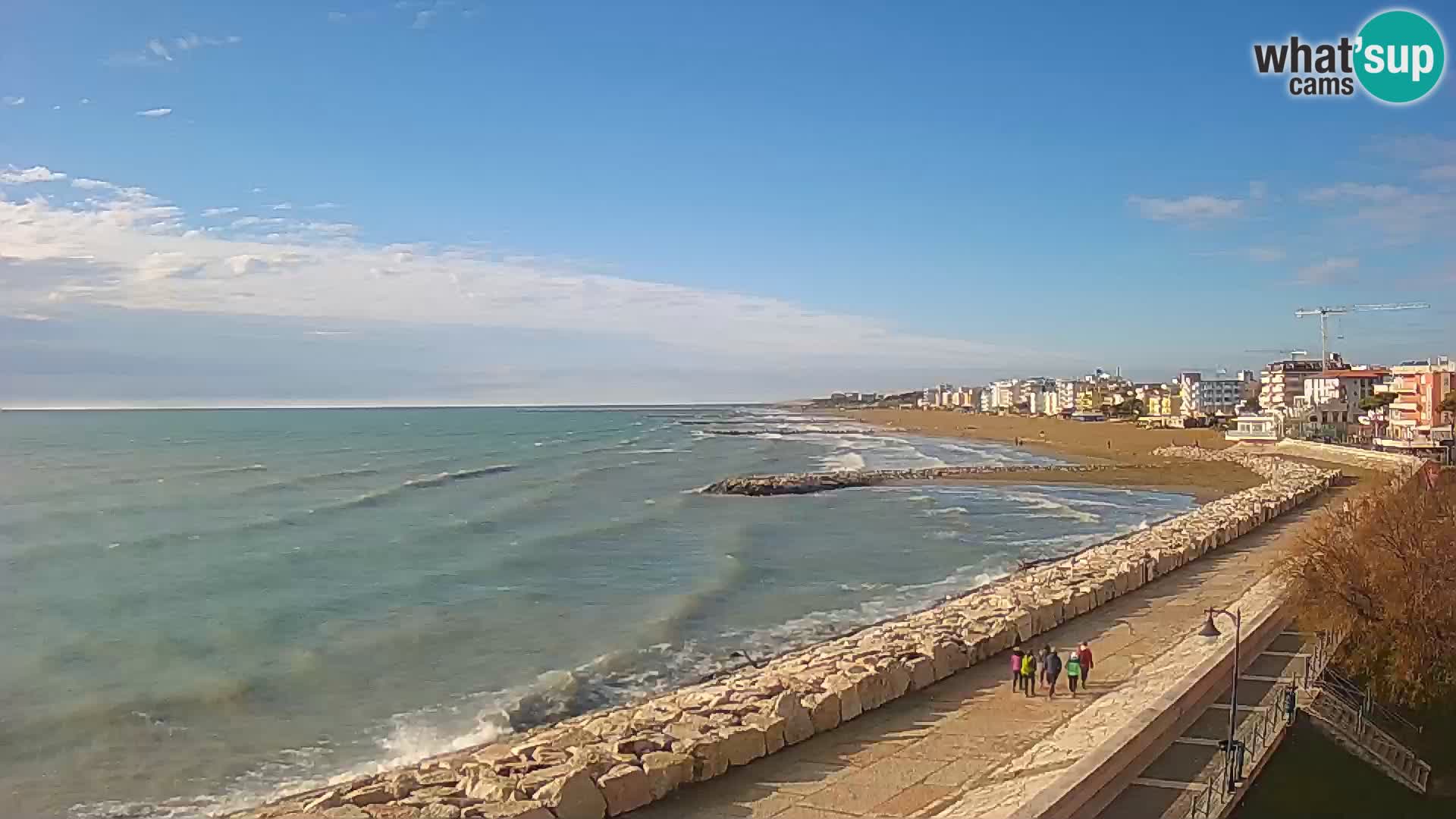 Web kamera Caorle Ponente – pogled sa “Marinai di Caorle”