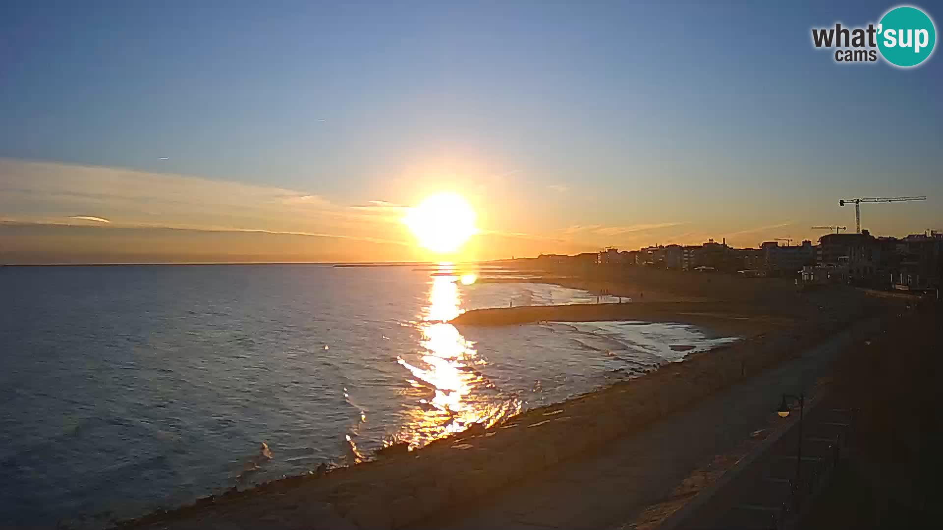 Webcam Caorle Ponente – View from Marinai di Caorle