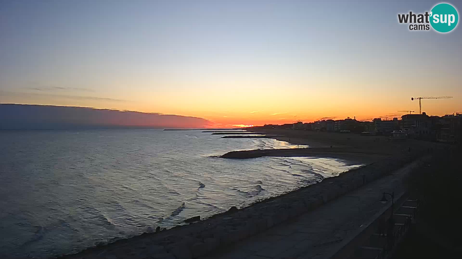 Webcam Caorle Ponente – View from Marinai di Caorle