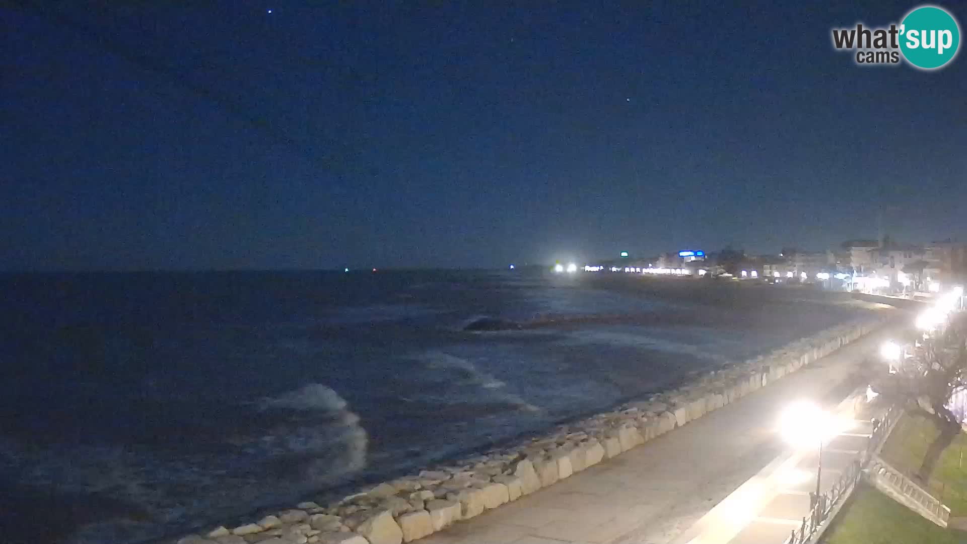 Webcam Caorle Ponente – Blick von Marinai di Caorle