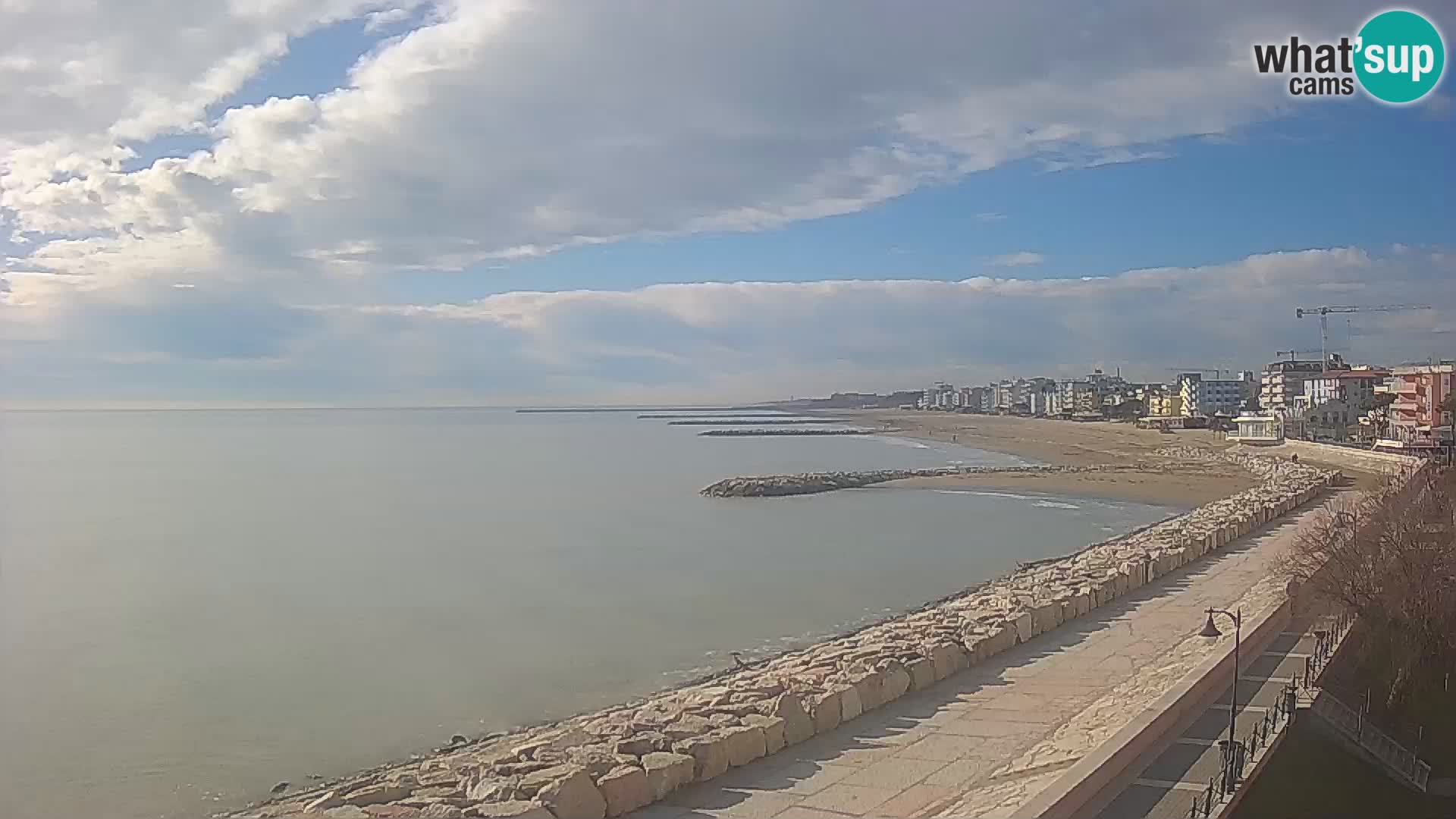 Webcam Caorle Ponente – View from Marinai di Caorle