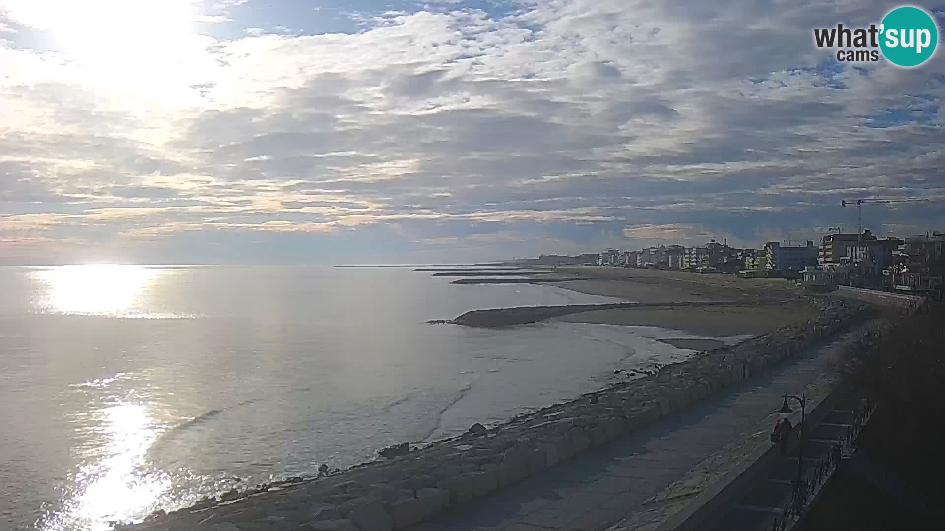 Webcam Caorle Ponente – View from Marinai di Caorle